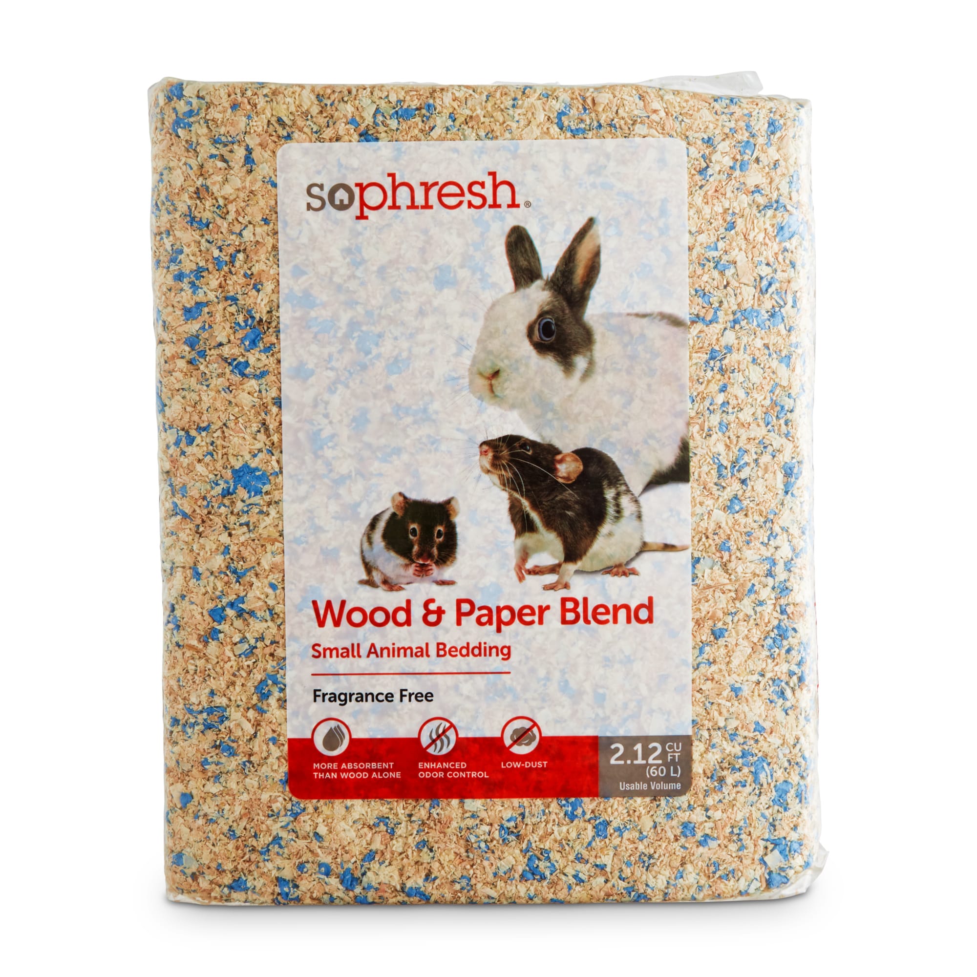So Phresh Wood & Paper Blend Small Animal Bedding, 60 Liters | Petco
