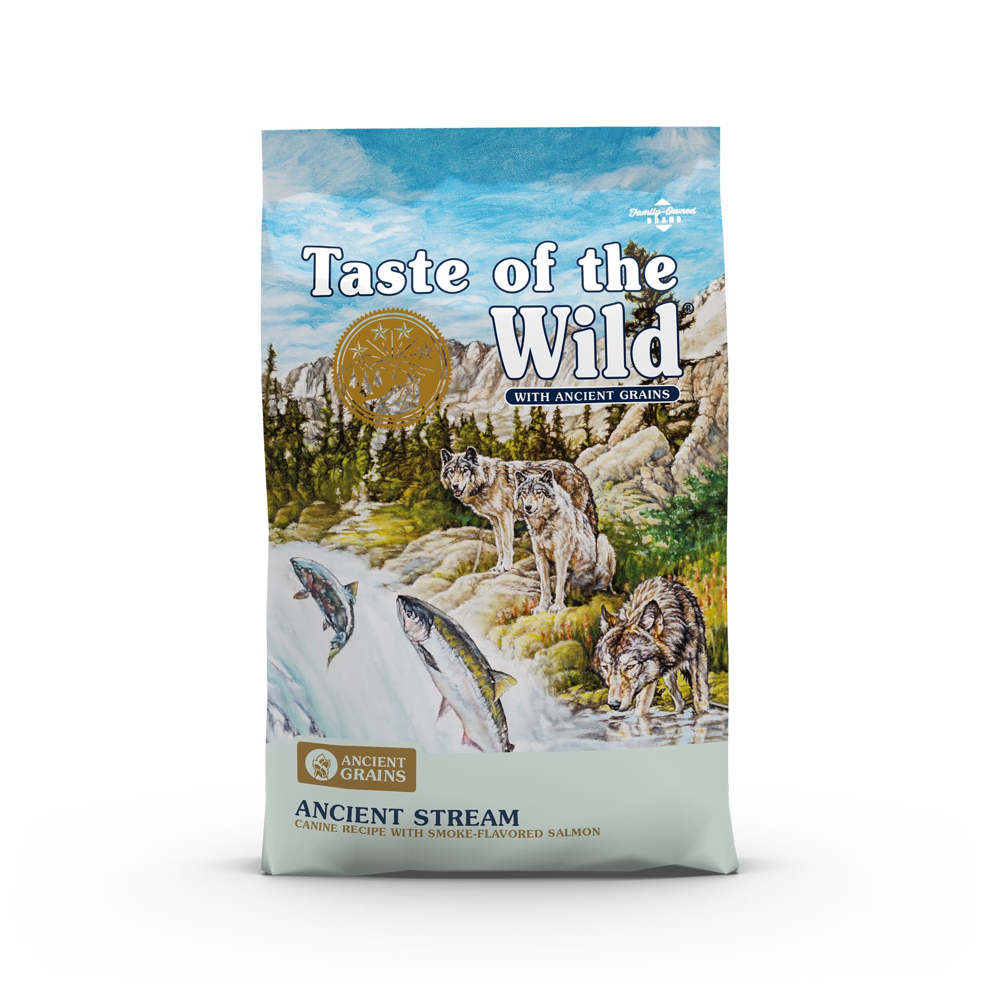 taste of the wild dog food bag sizes