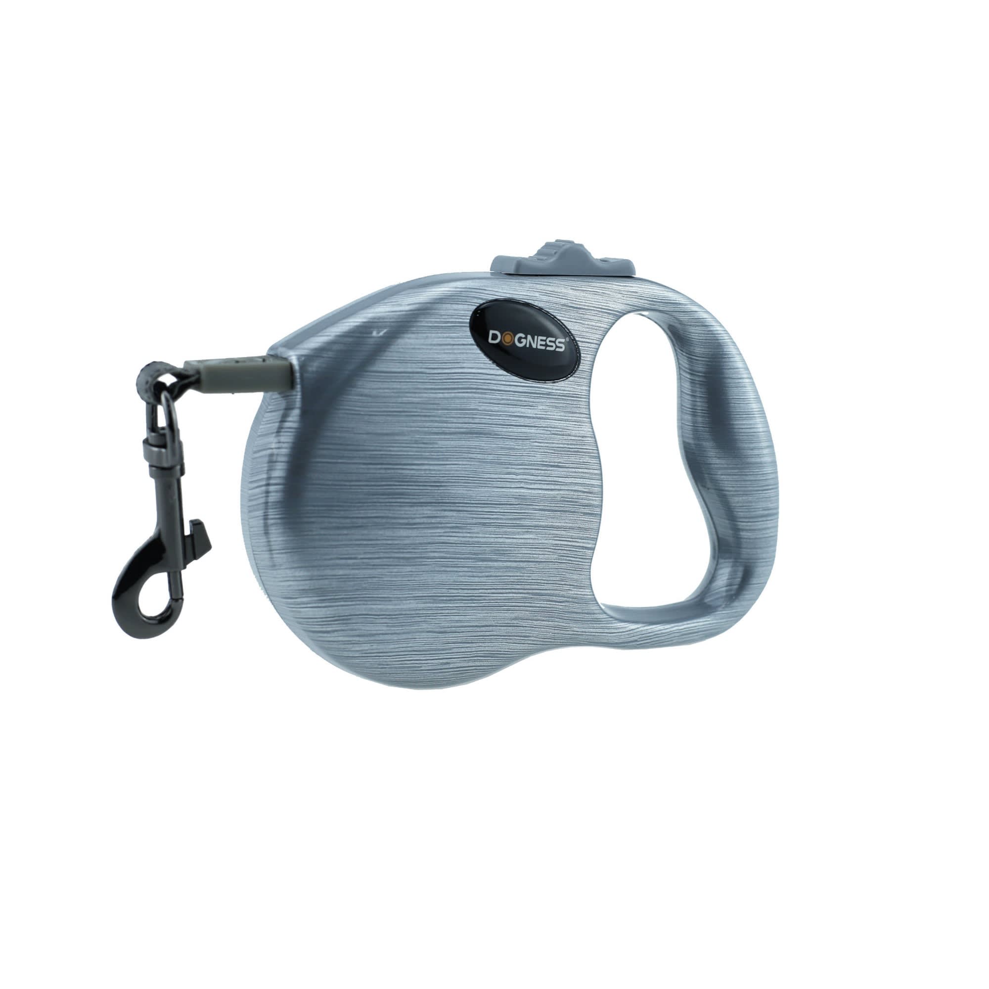 Dogness Fashion Retractable Grey Leash, 16' L Petco