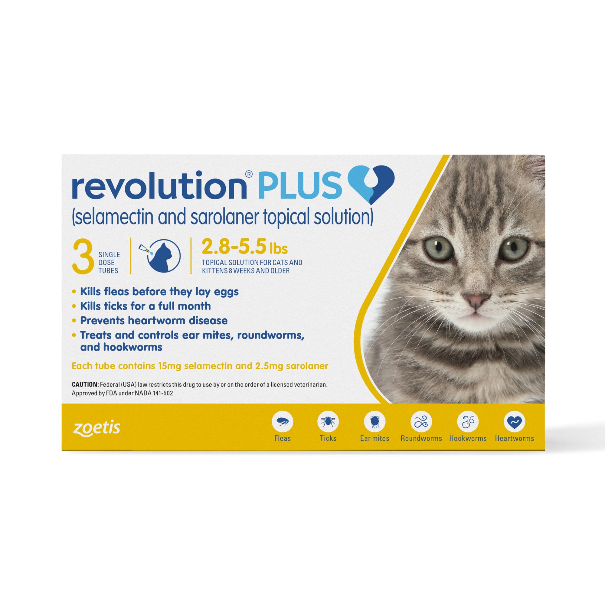 Cat flea tick sale ear mite treatment