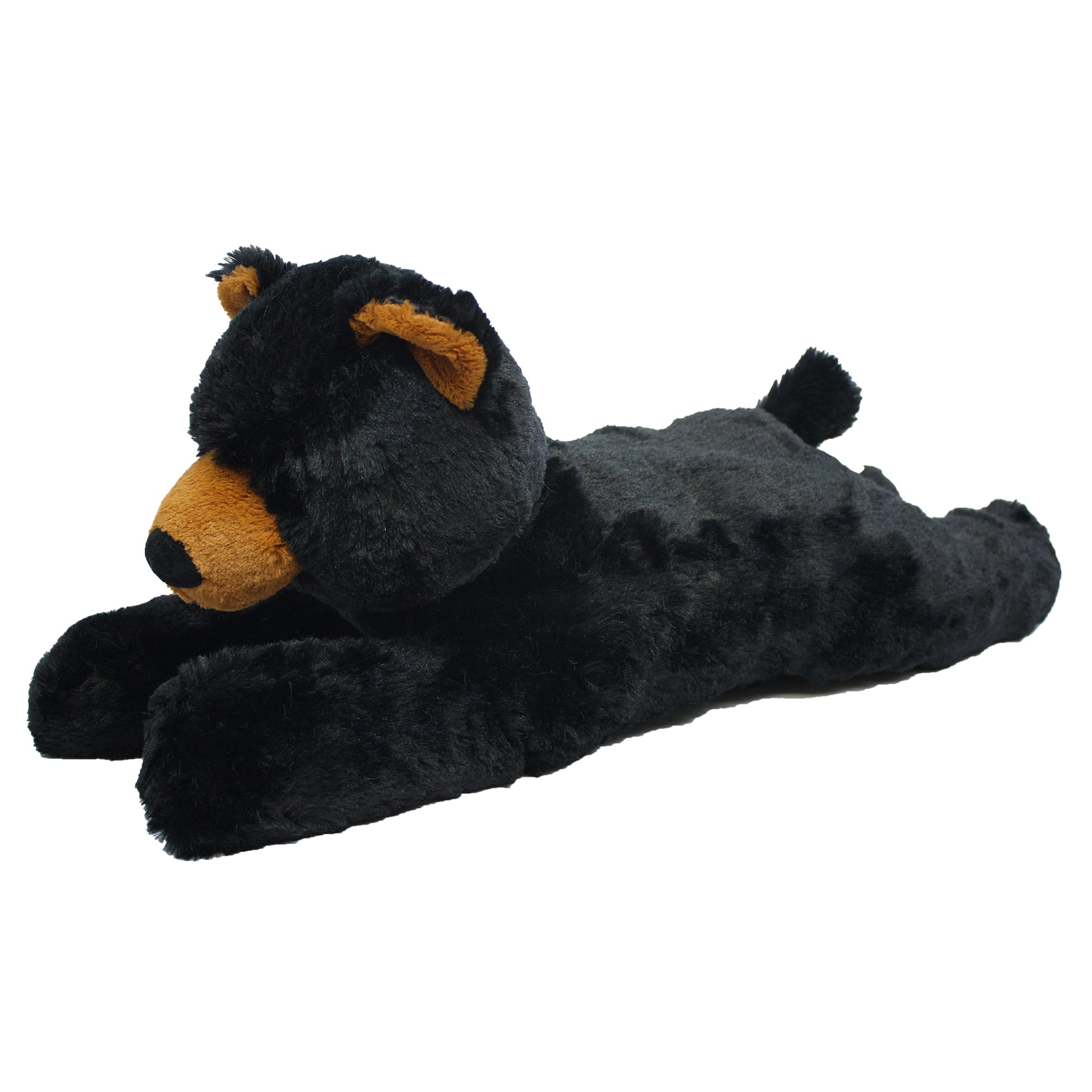 large stuffed black bear