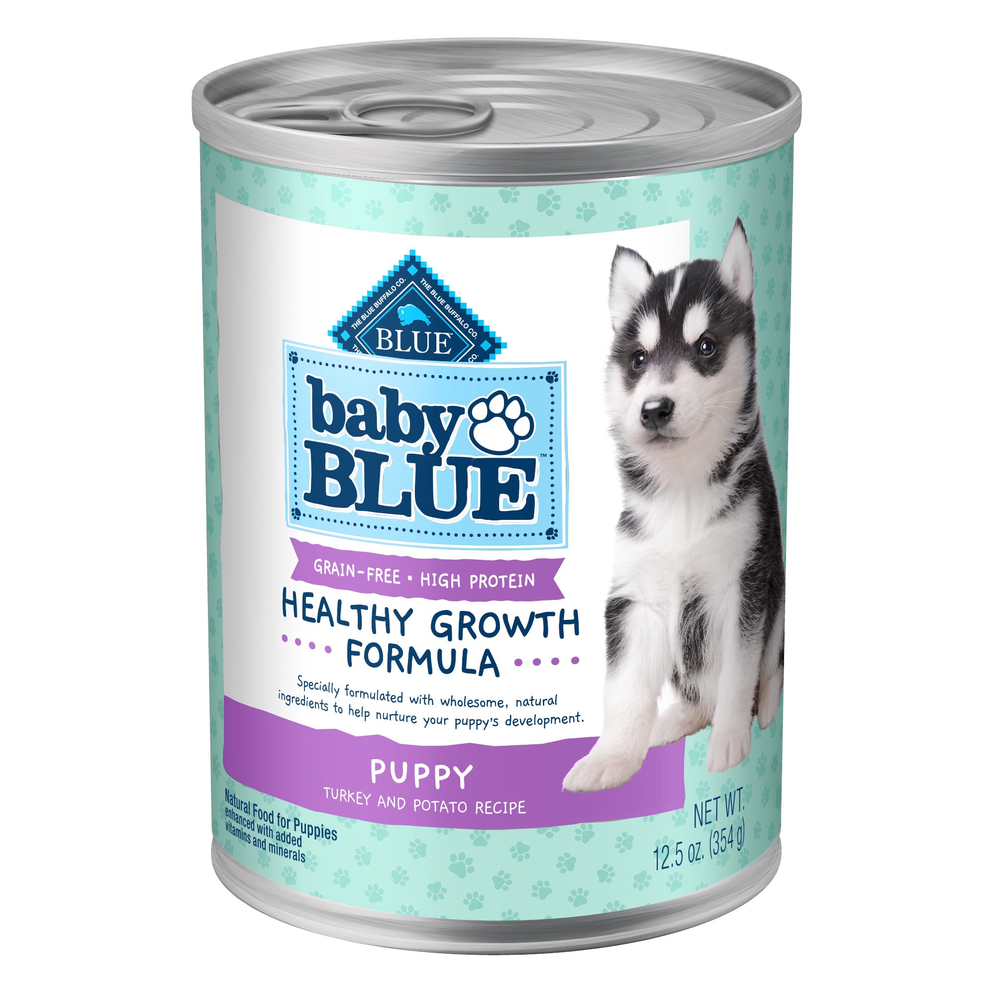 Blue Buffalo Baby Blue Grain Free High Protein Natural Turkey and