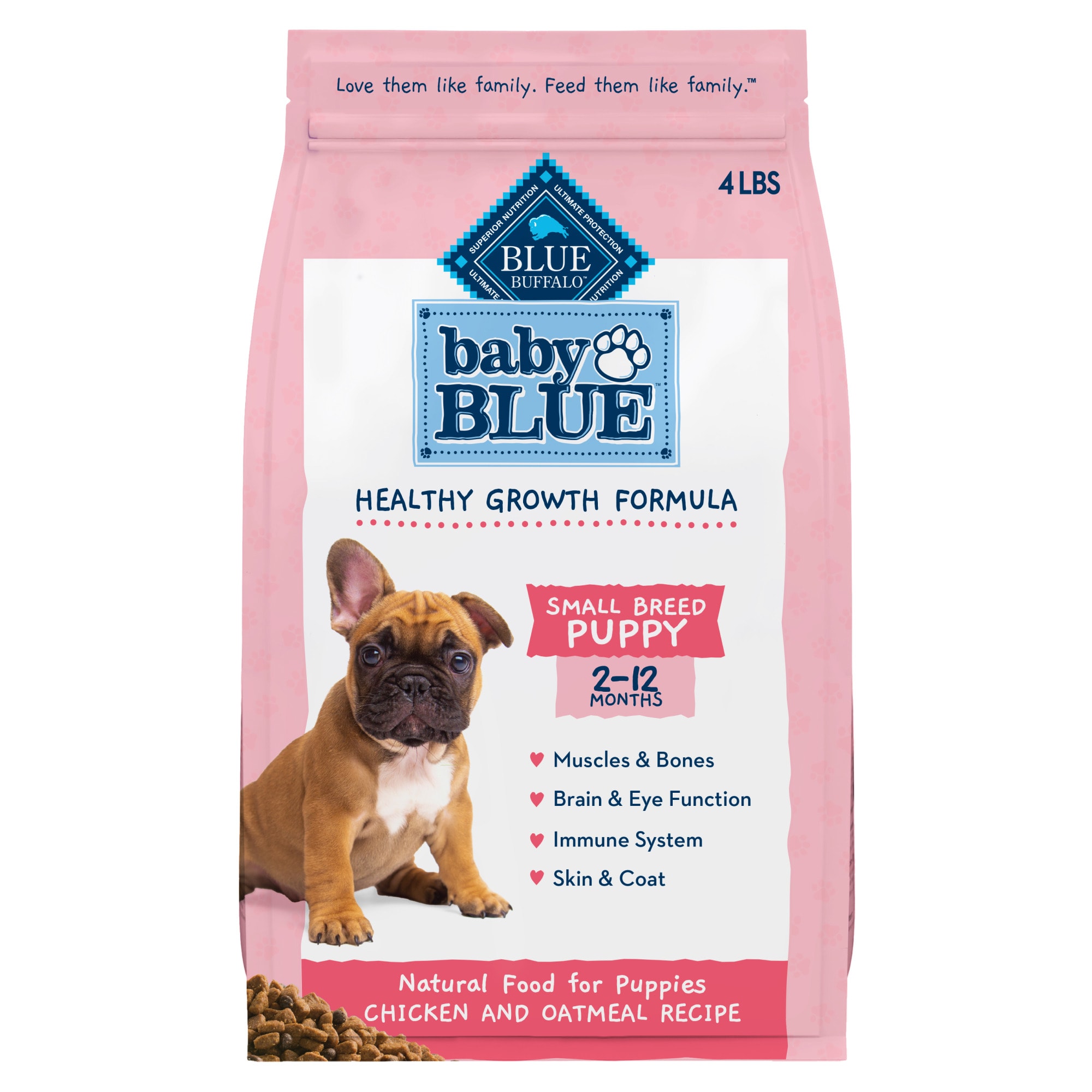 Brown Rice Recipe Dry Puppy Food 