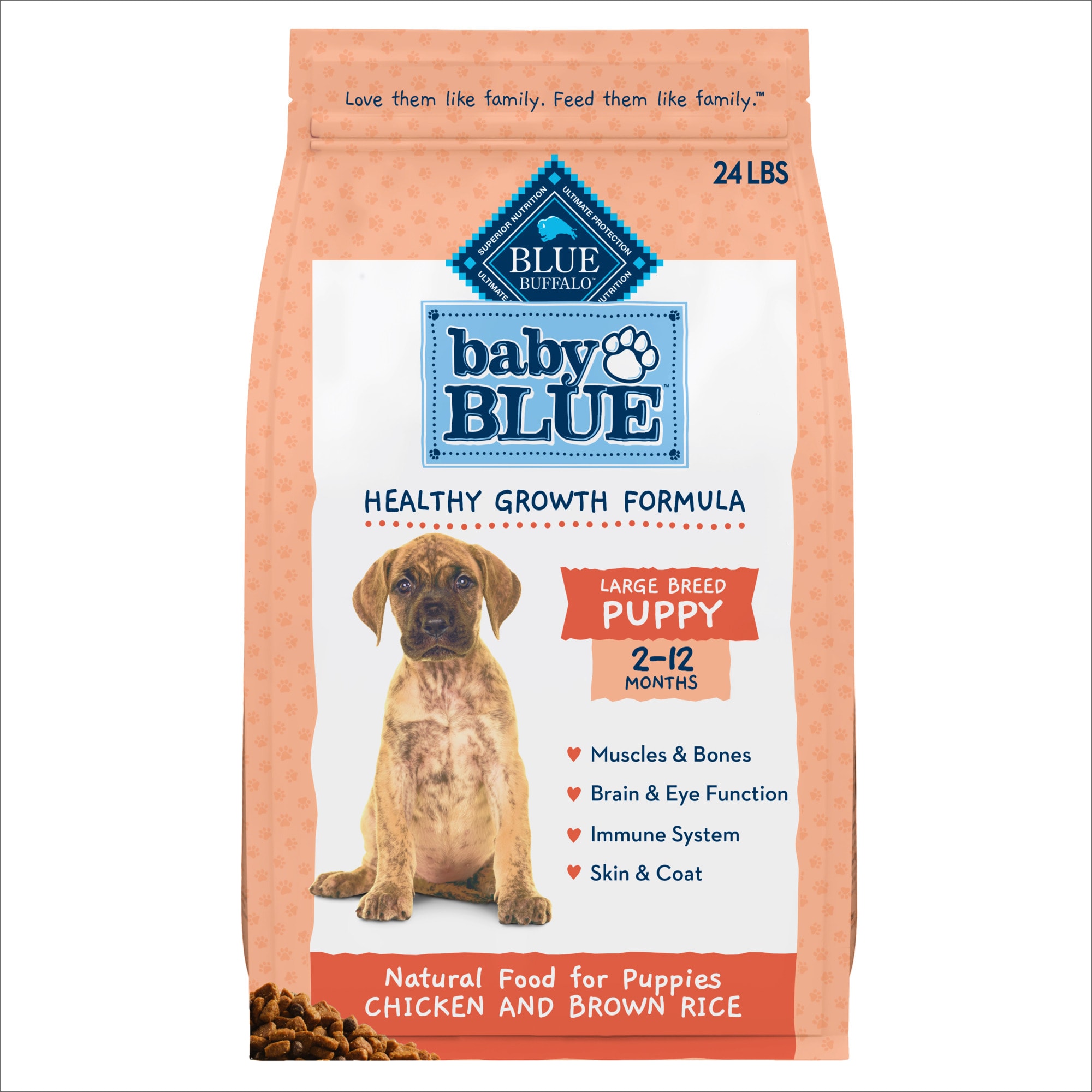 Blue Buffalo Baby Blue Natural Large Breed Chicken and Brown Rice