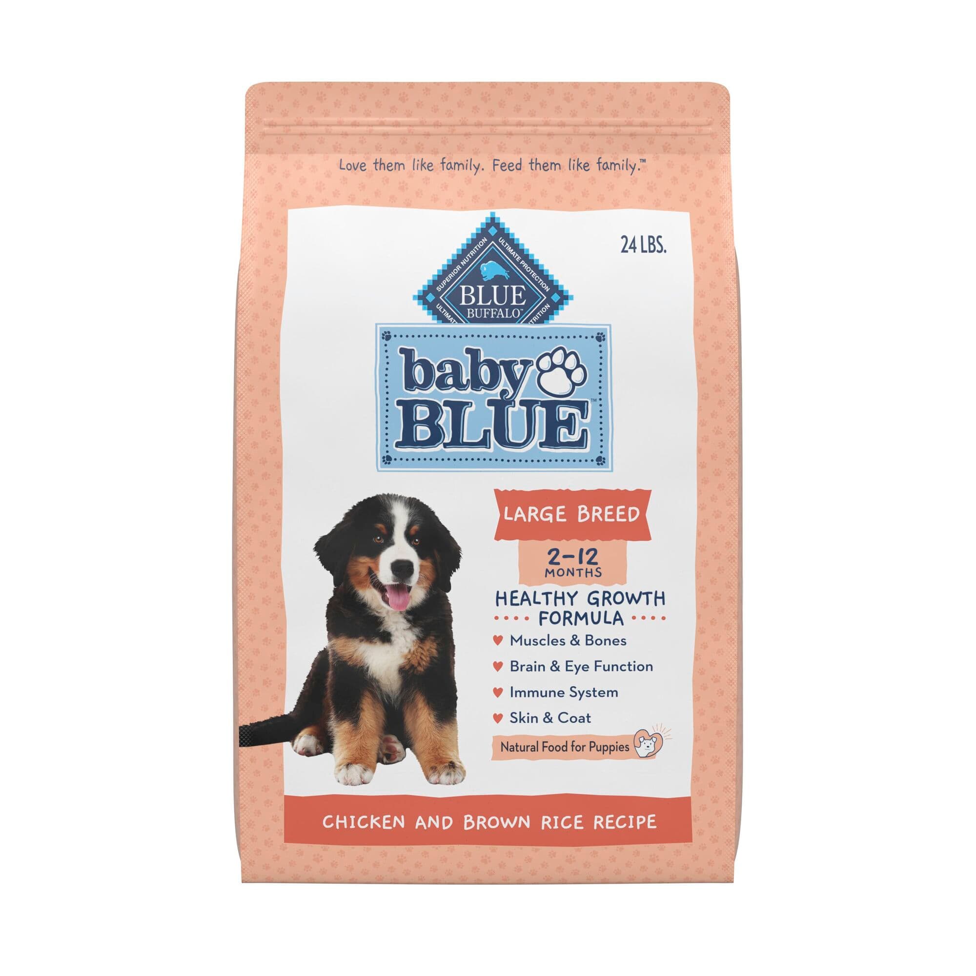 Blue Buffalo Baby Blue Natural Large Breed Chicken and Brown Rice