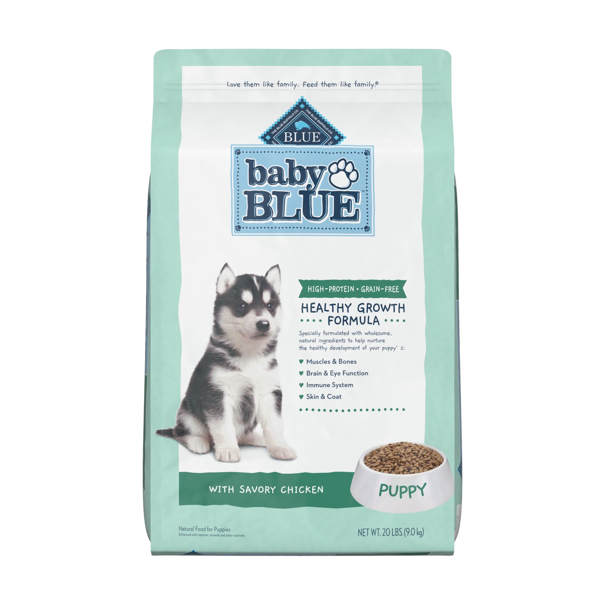 blue grain free puppy food