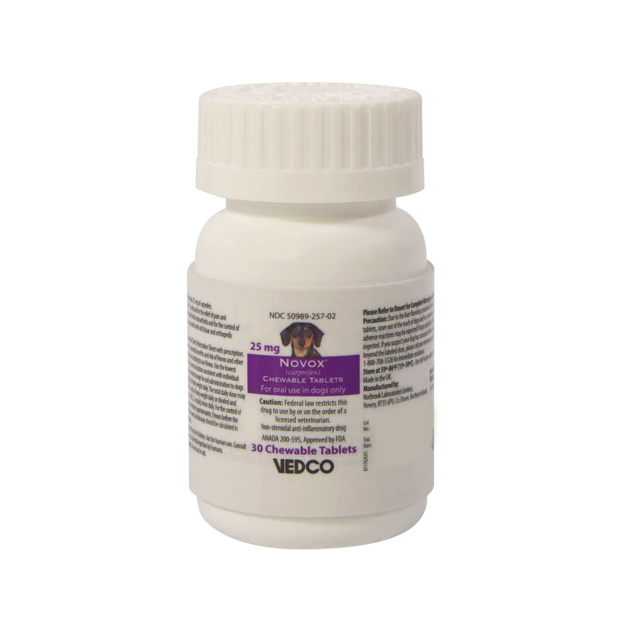 Novox best sale dog dosage