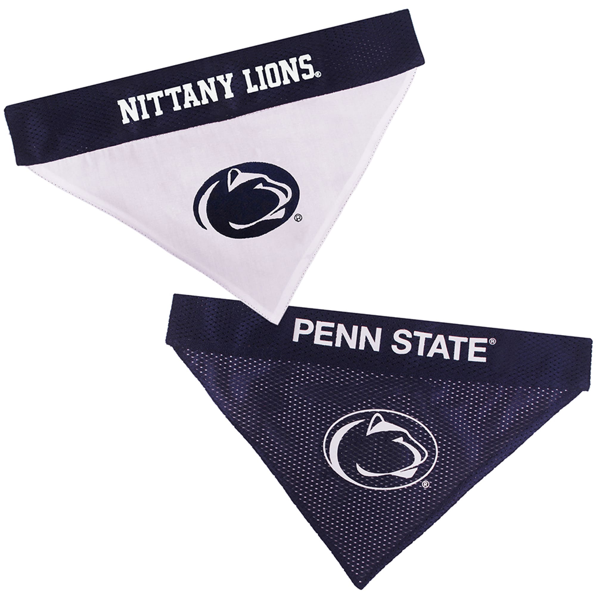 Pets First NCAA BIG 10 Reversible Bandana for Dogs, Small/Medium, Penn