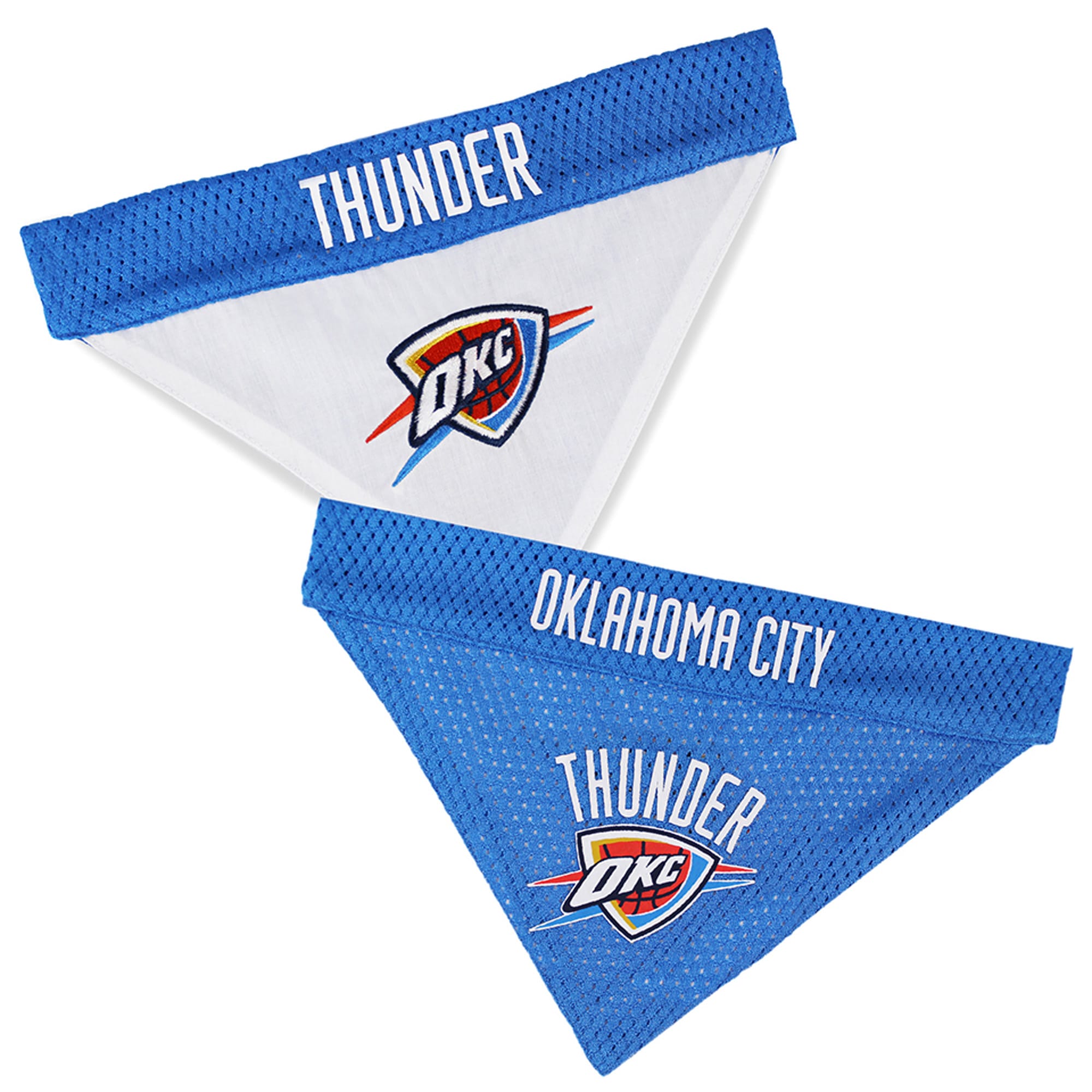 Pets First Oklahoma City Thunder Reversible Bandana for Dogs, Small
