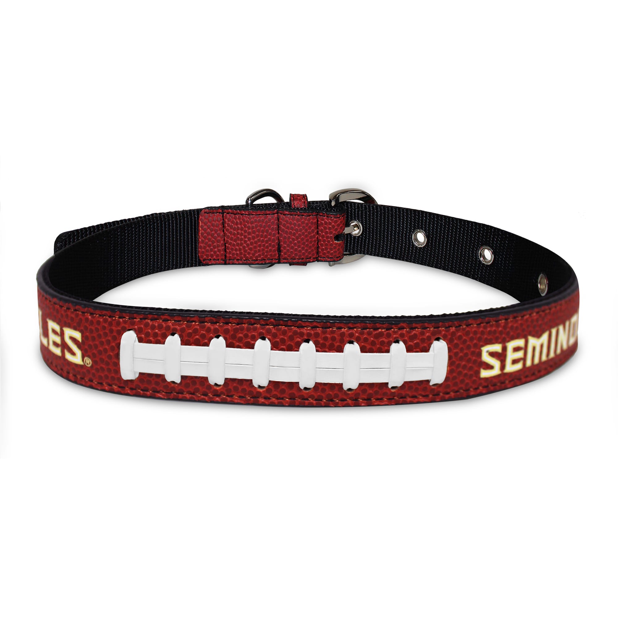 fsu leather dog collar