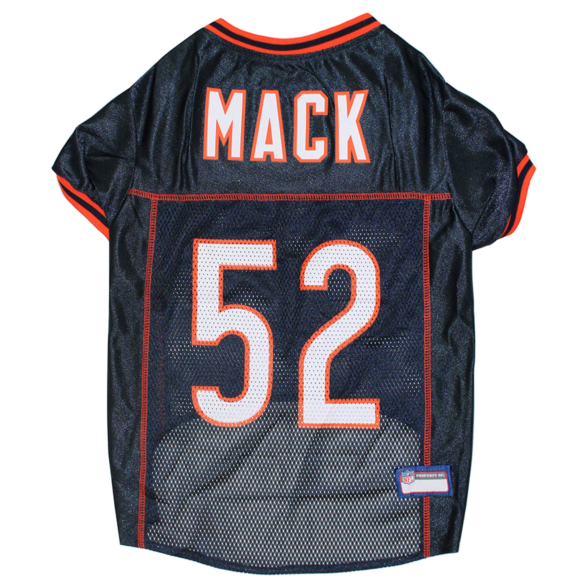 dog football jersey