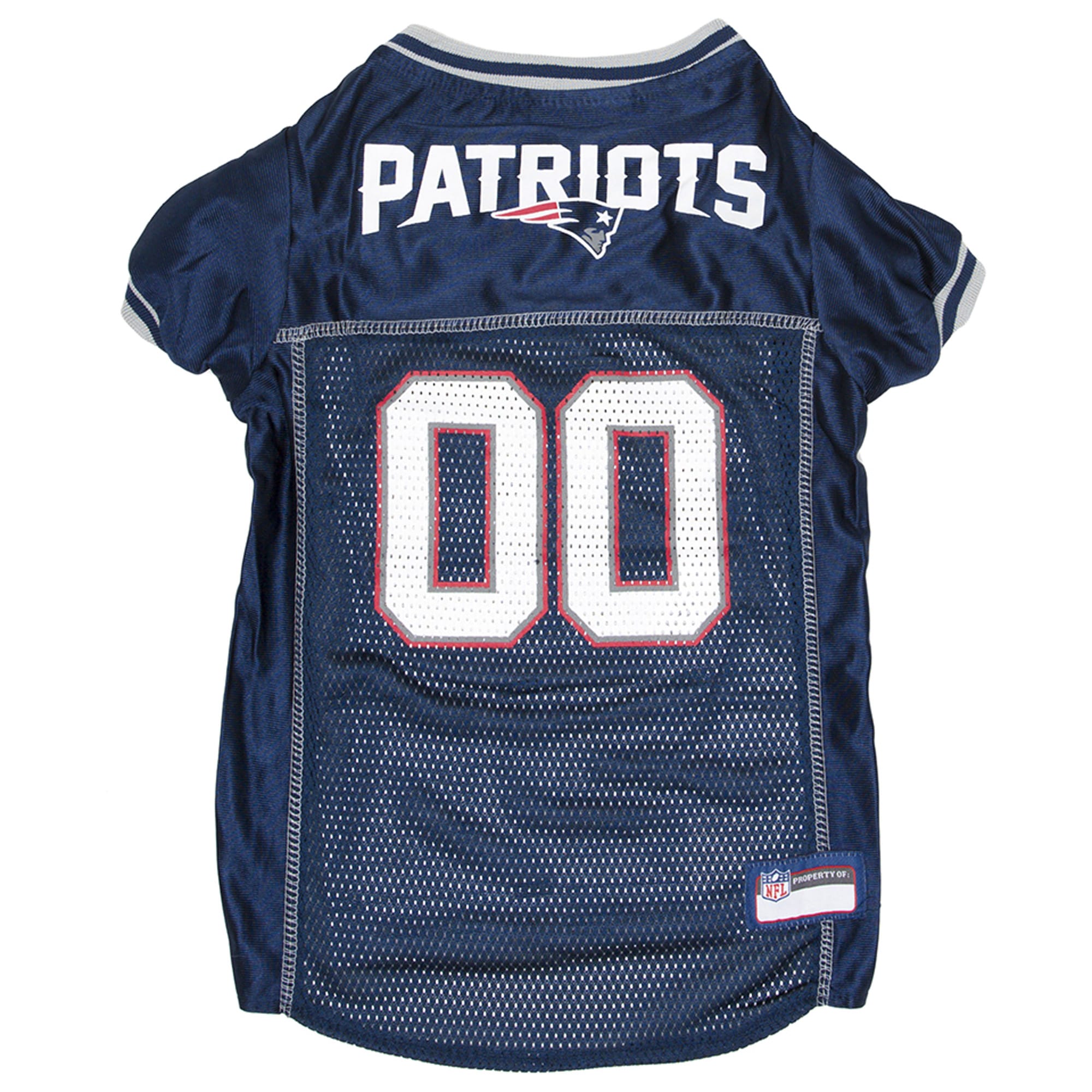 Pets First NFL AFC East Mesh Jersey For Dogs XX Large New England Patriots