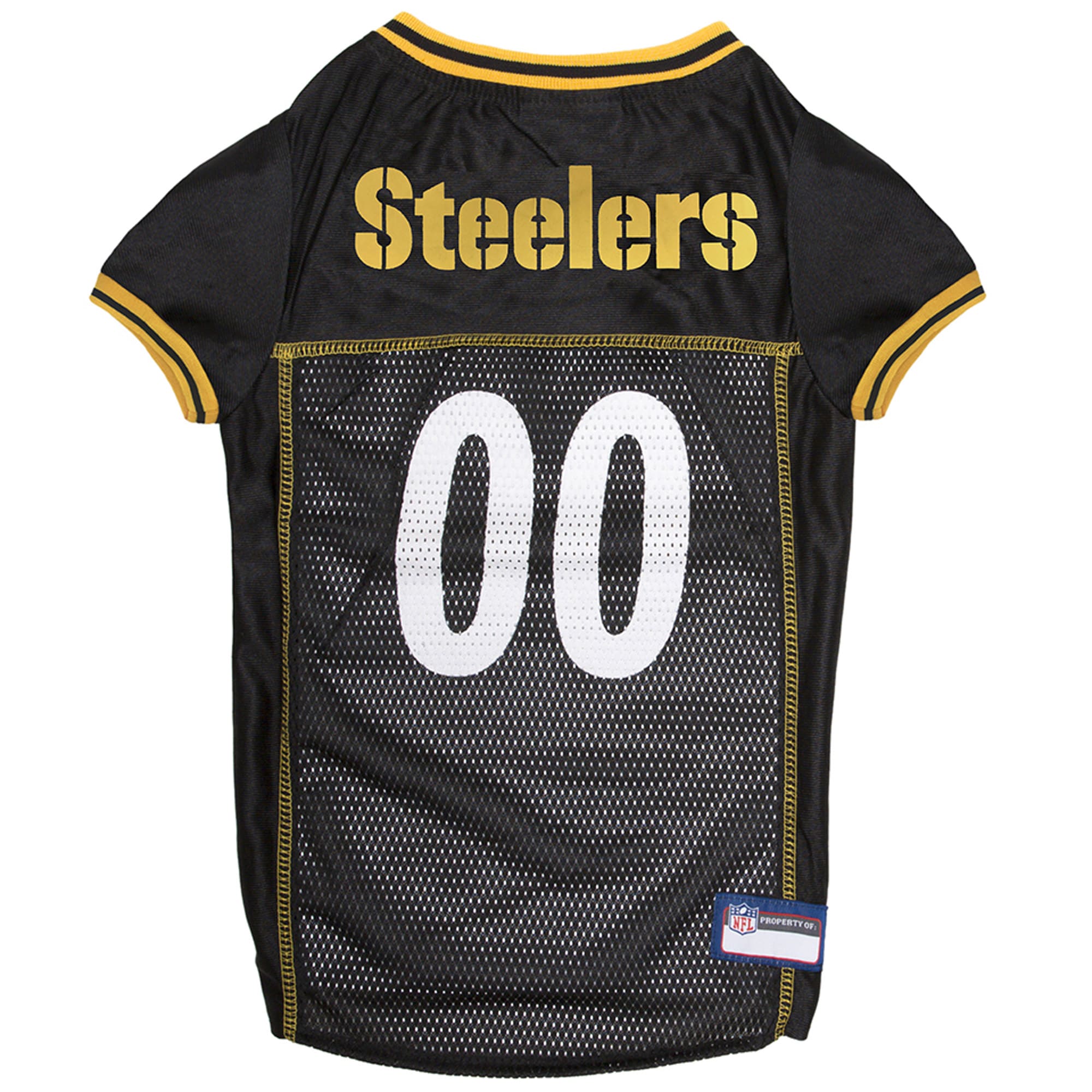 : NFL Pittsburgh Steelers Dog Jersey, Size: X-Large