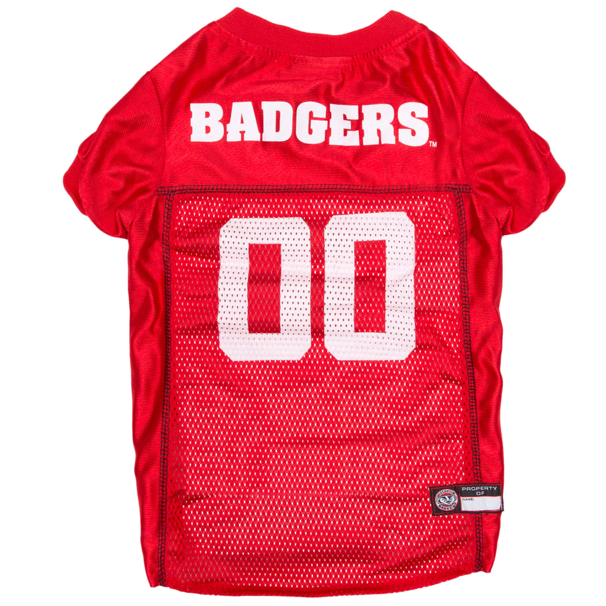 Pets First NCAA BIG 10 Mesh Jersey For Dogs XX Large Wisconsin Petco
