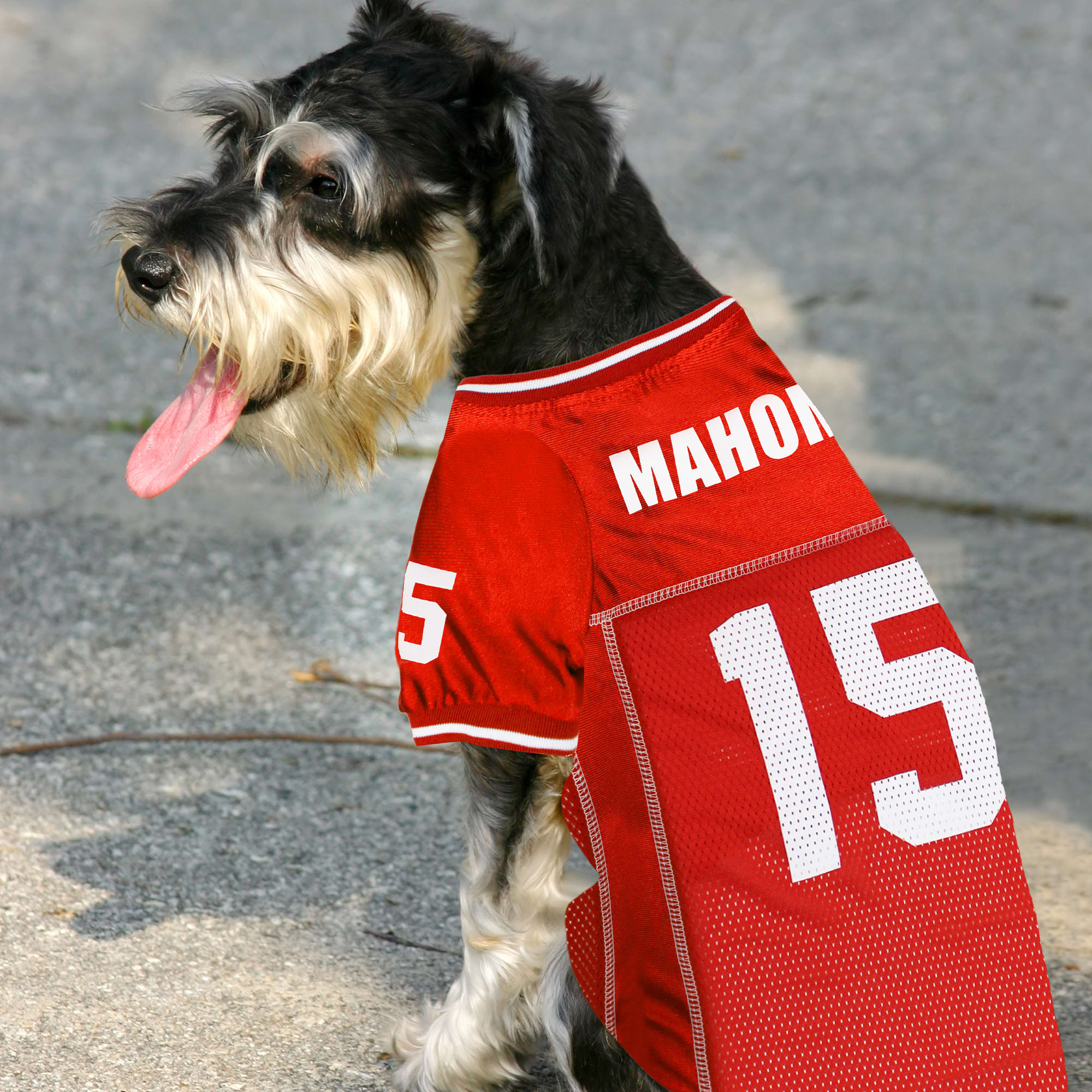 : Pets First KCC-4145-MD Kansas City Chiefs Mesh Jersey