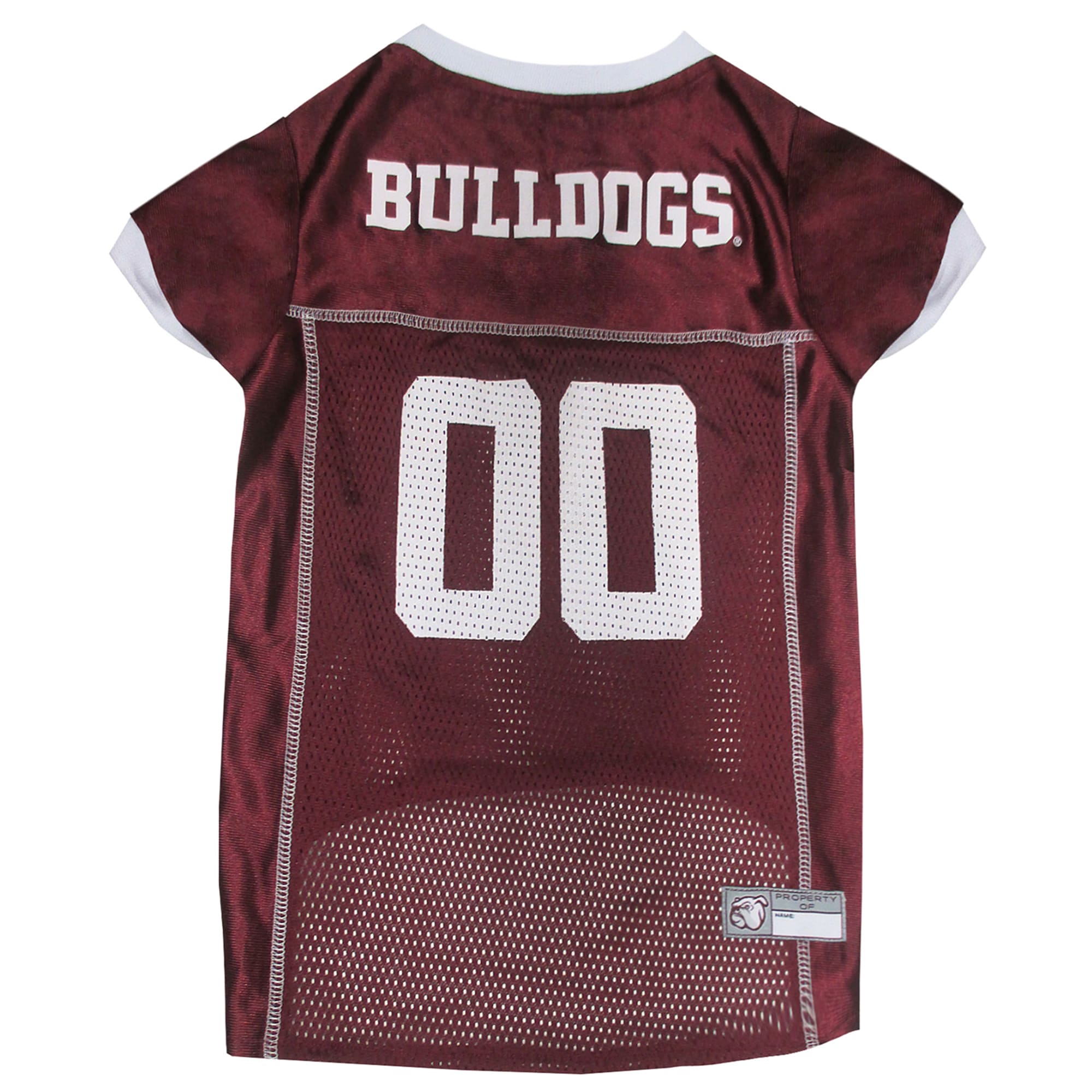 NCAA Mississippi State Bulldogs Dog Pink Jersey, Small. - Pet Pink Outfit.