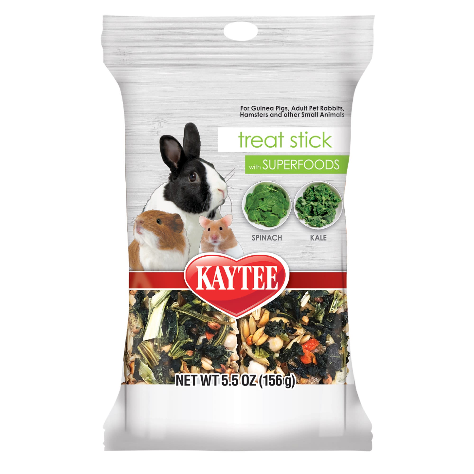 Kaytee Treat Stick with Superfoods Spinach & Kale, 5.5 oz.