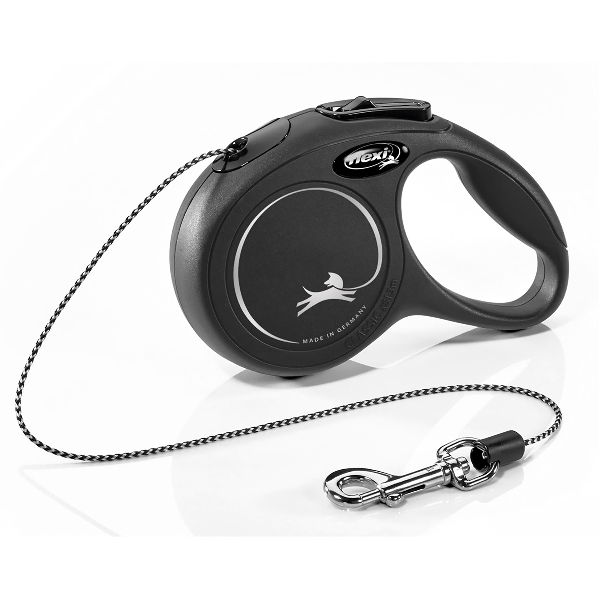 retractable cord dog lead