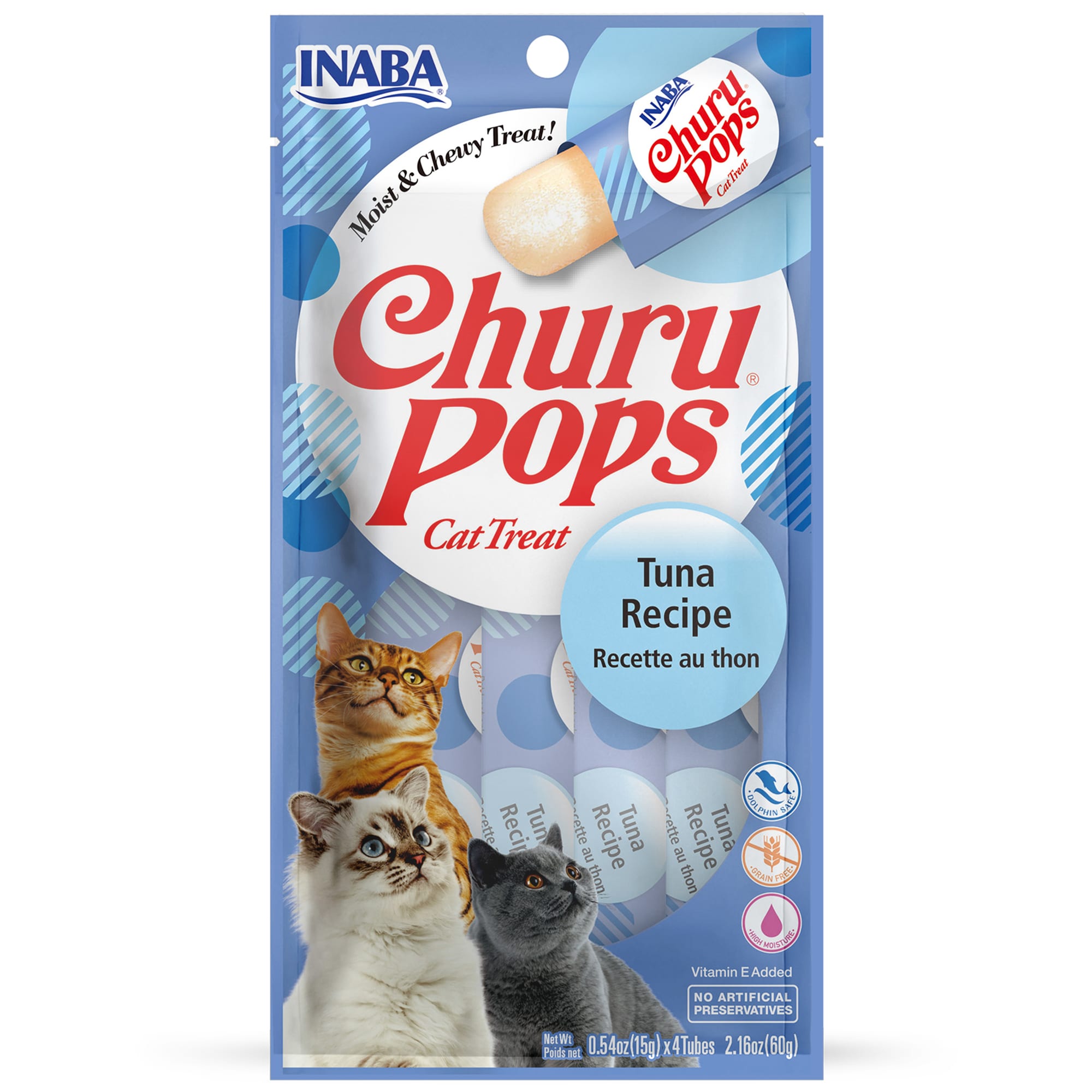 Churros For Cats INABA Churu Lickable, Squeezable Creamy Purée