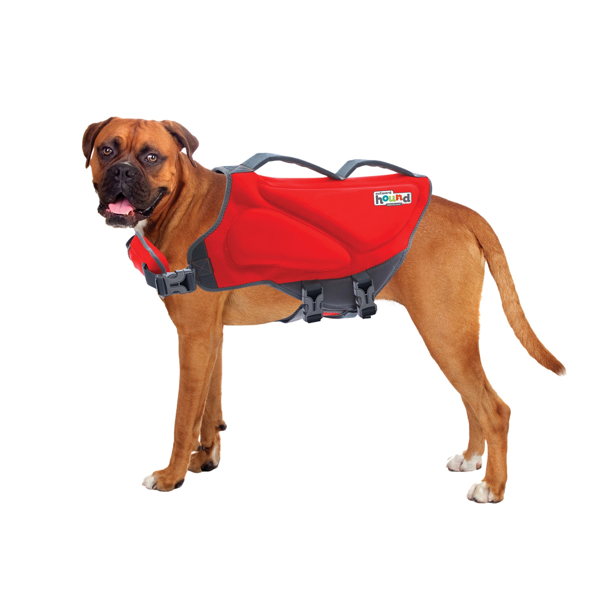 Outward Hound Dawson Swim Red Life Jacket for Dogs, X-Large | Petco