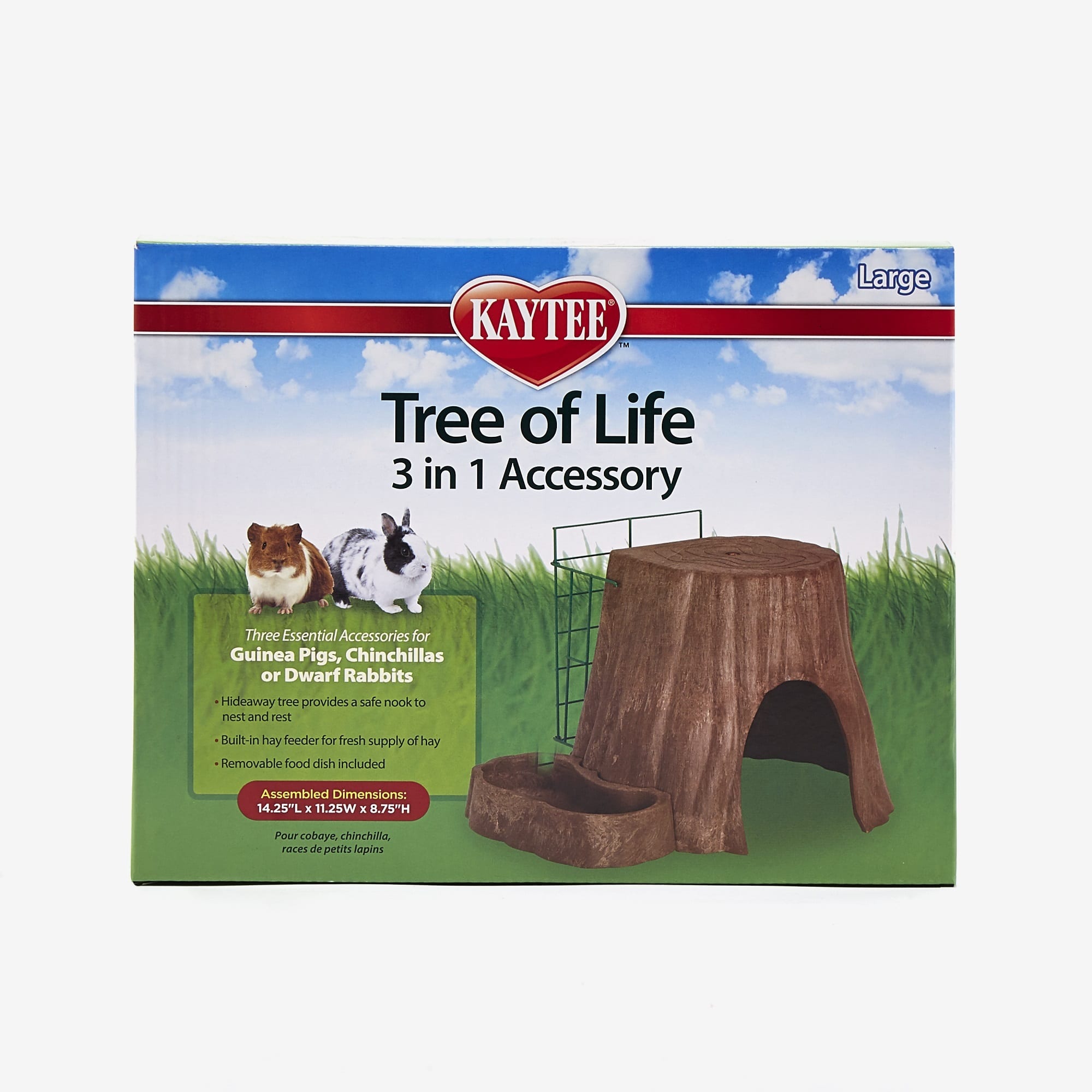 Kaytee Large Tree Trunk Hideout for Small Animals