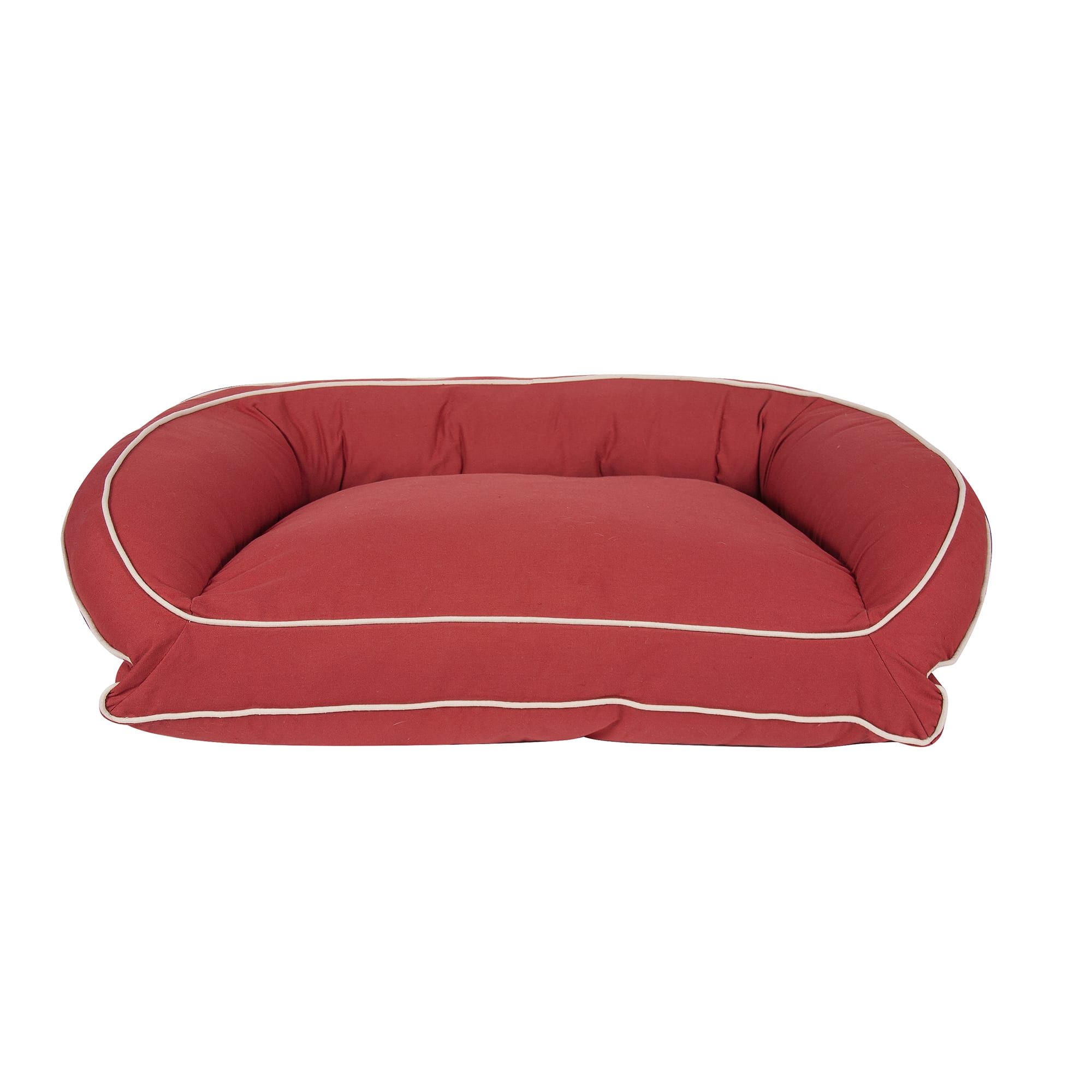 Large red sale dog bed