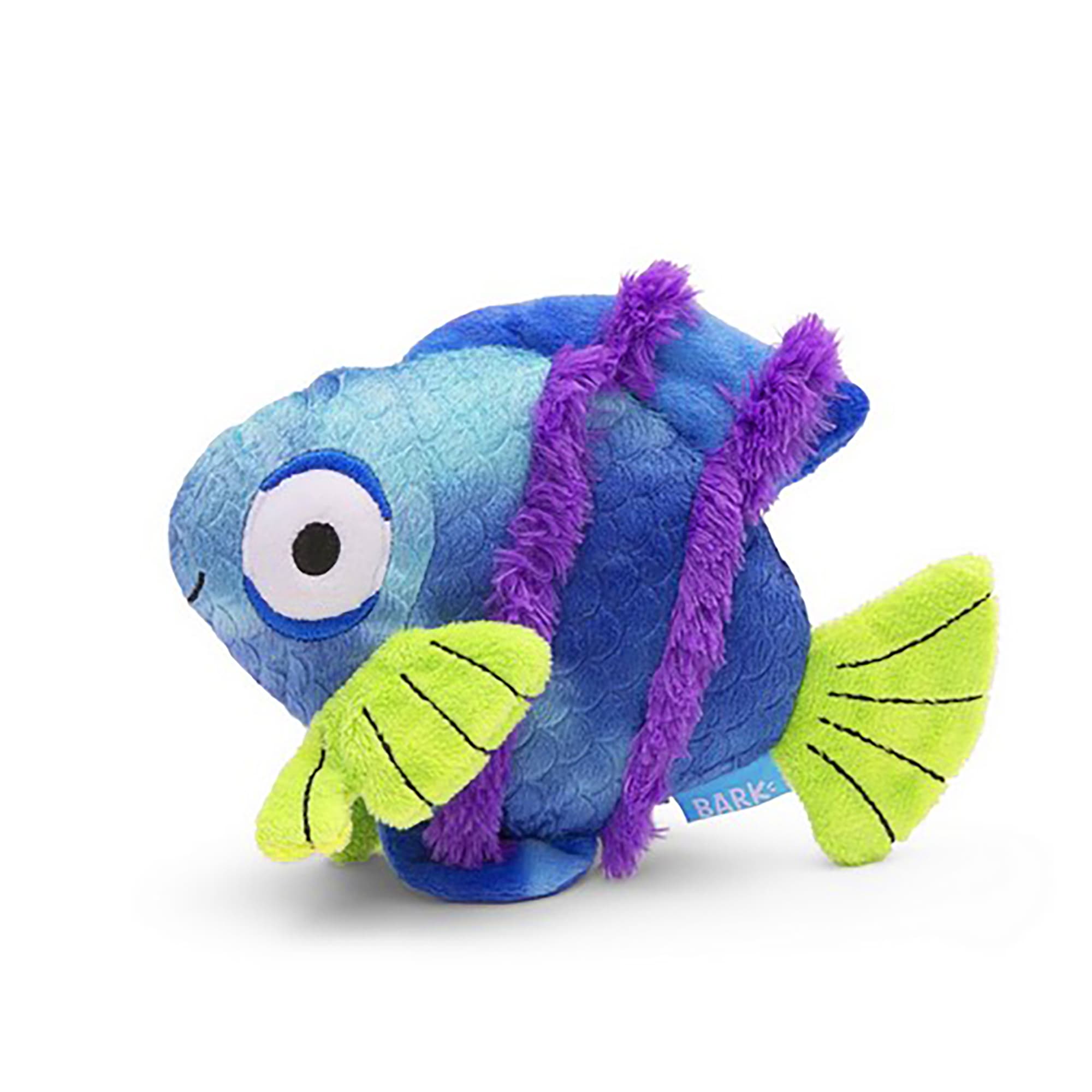 stuffed fish dog toy