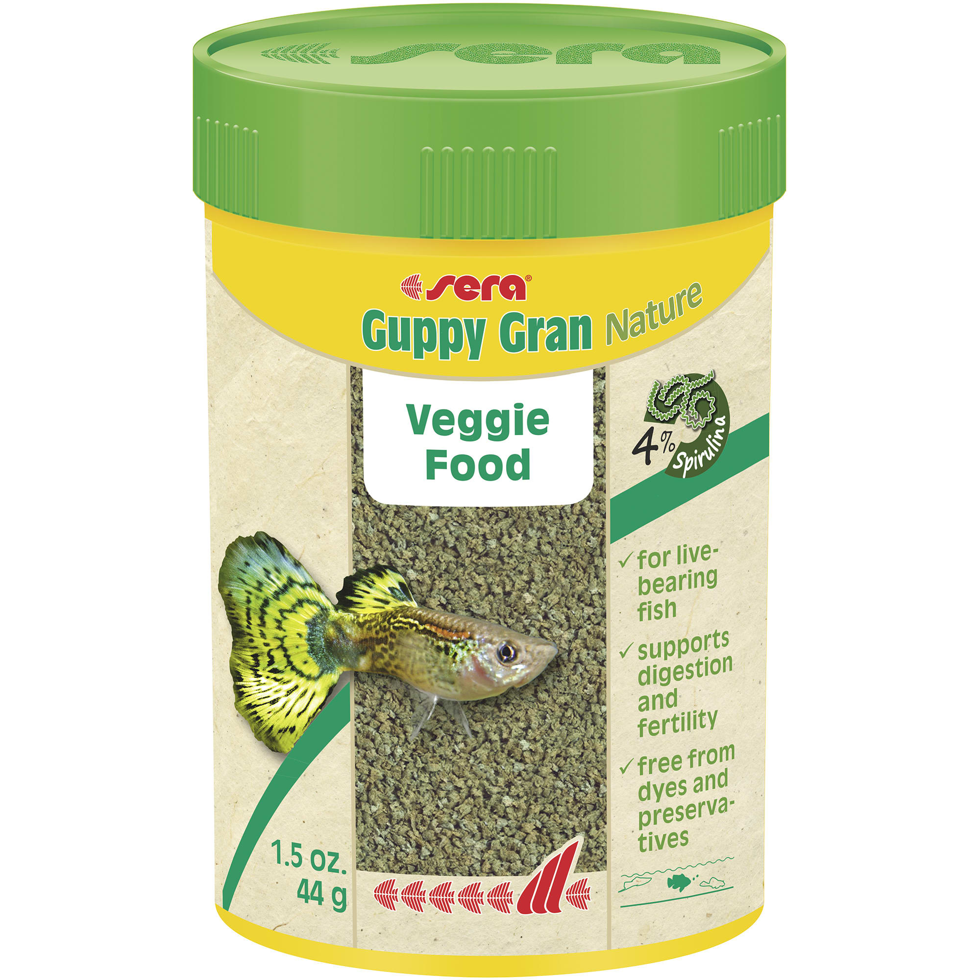 Guppy fish food discount online