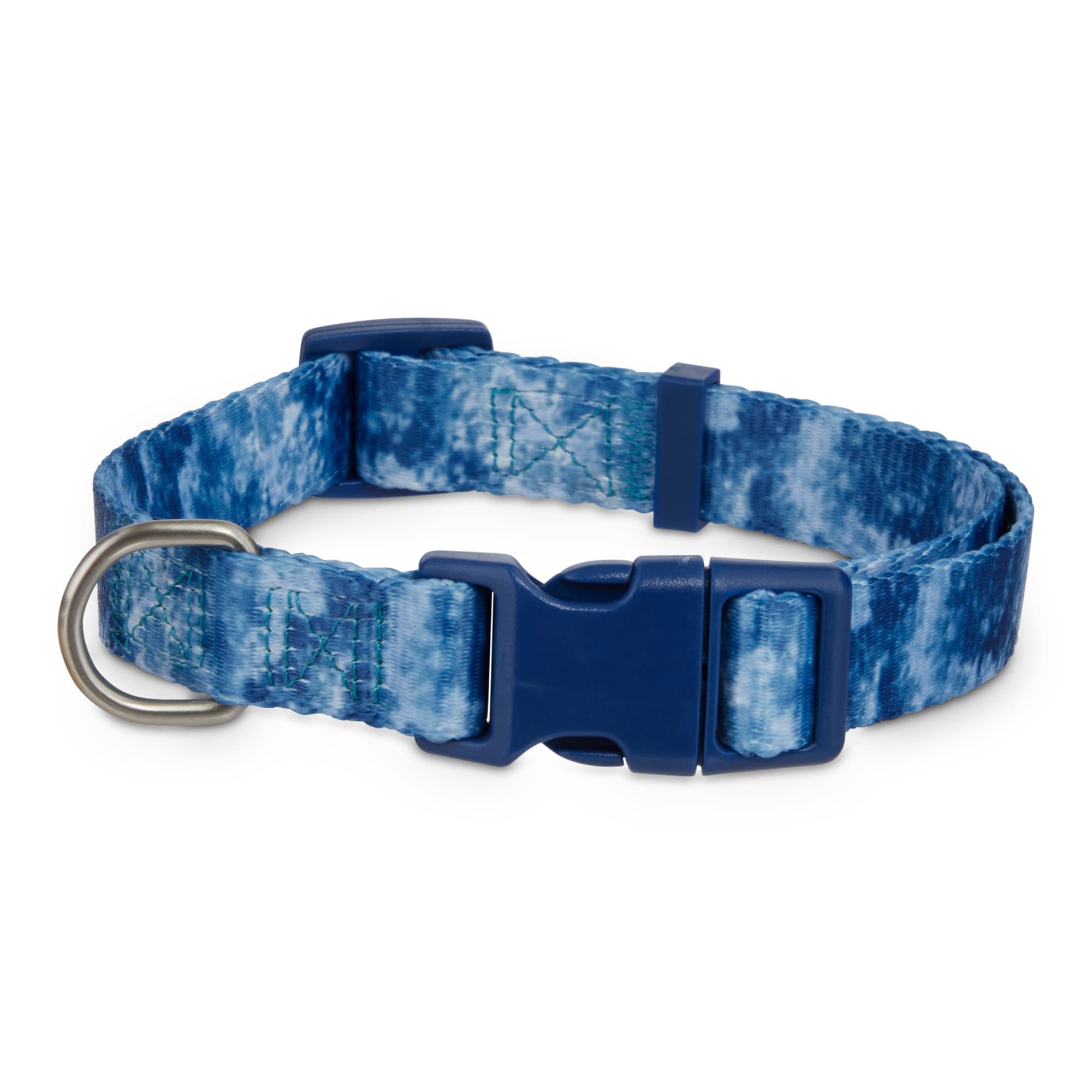 Good2Go Fashion Print Dog Collar, Blue, Medium | Petco