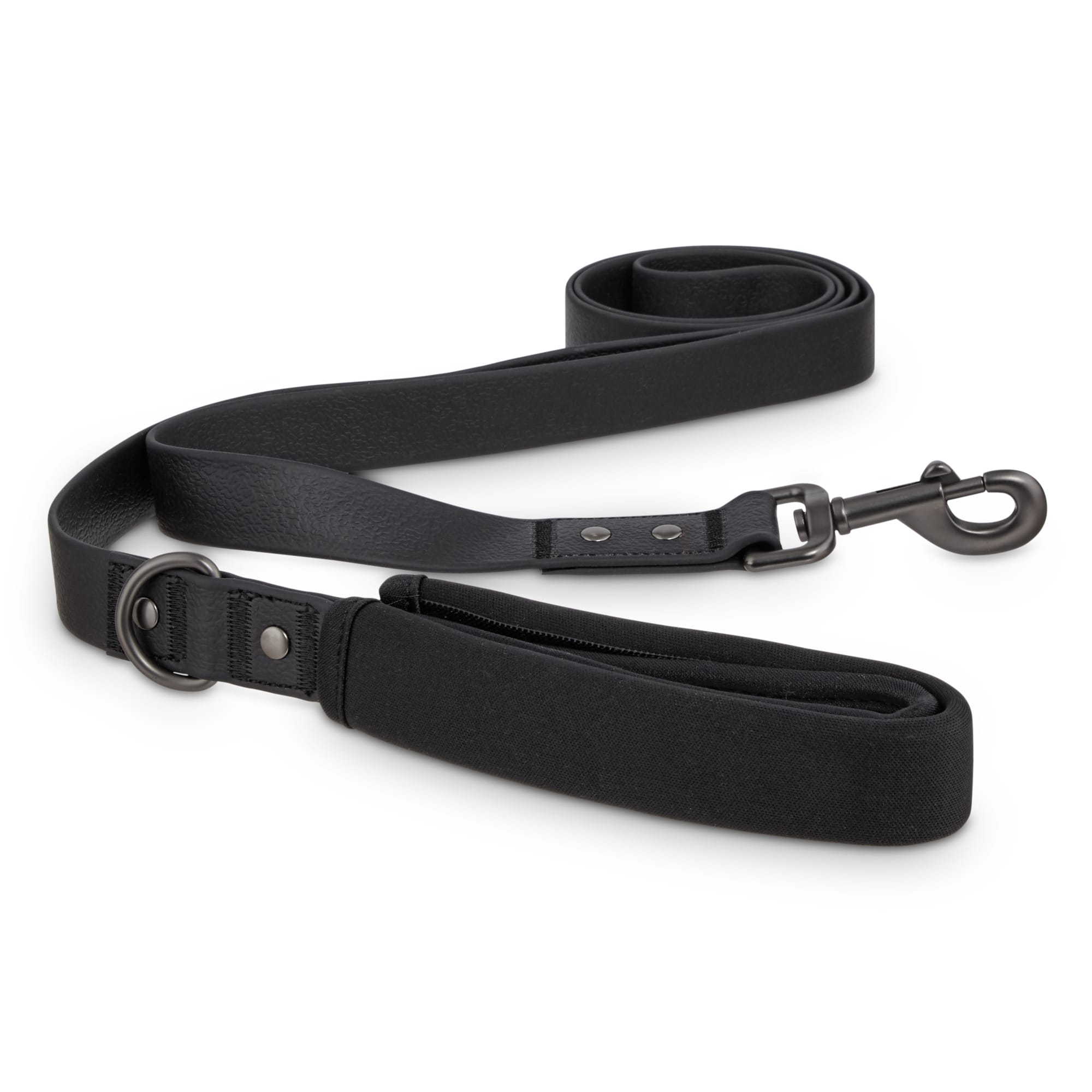 black leash for dog