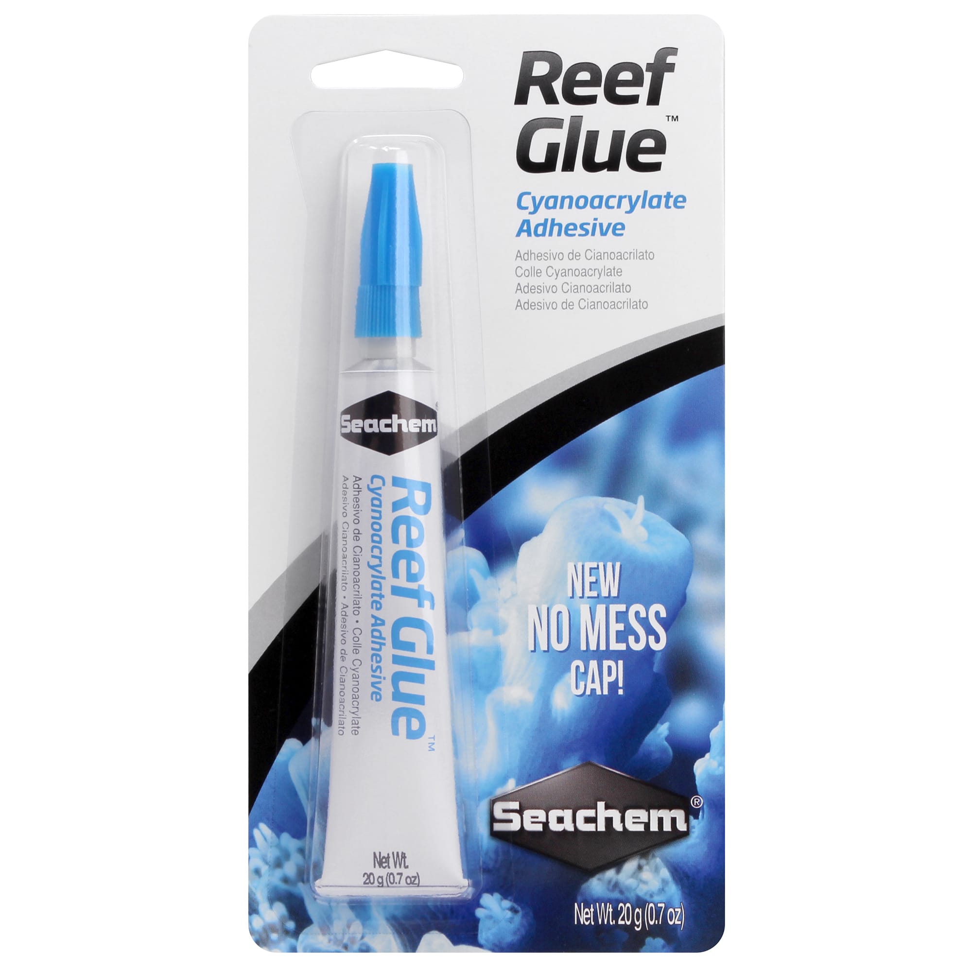 Glue - Cyanoacrylate, 1 oz (thin) Blue Cover