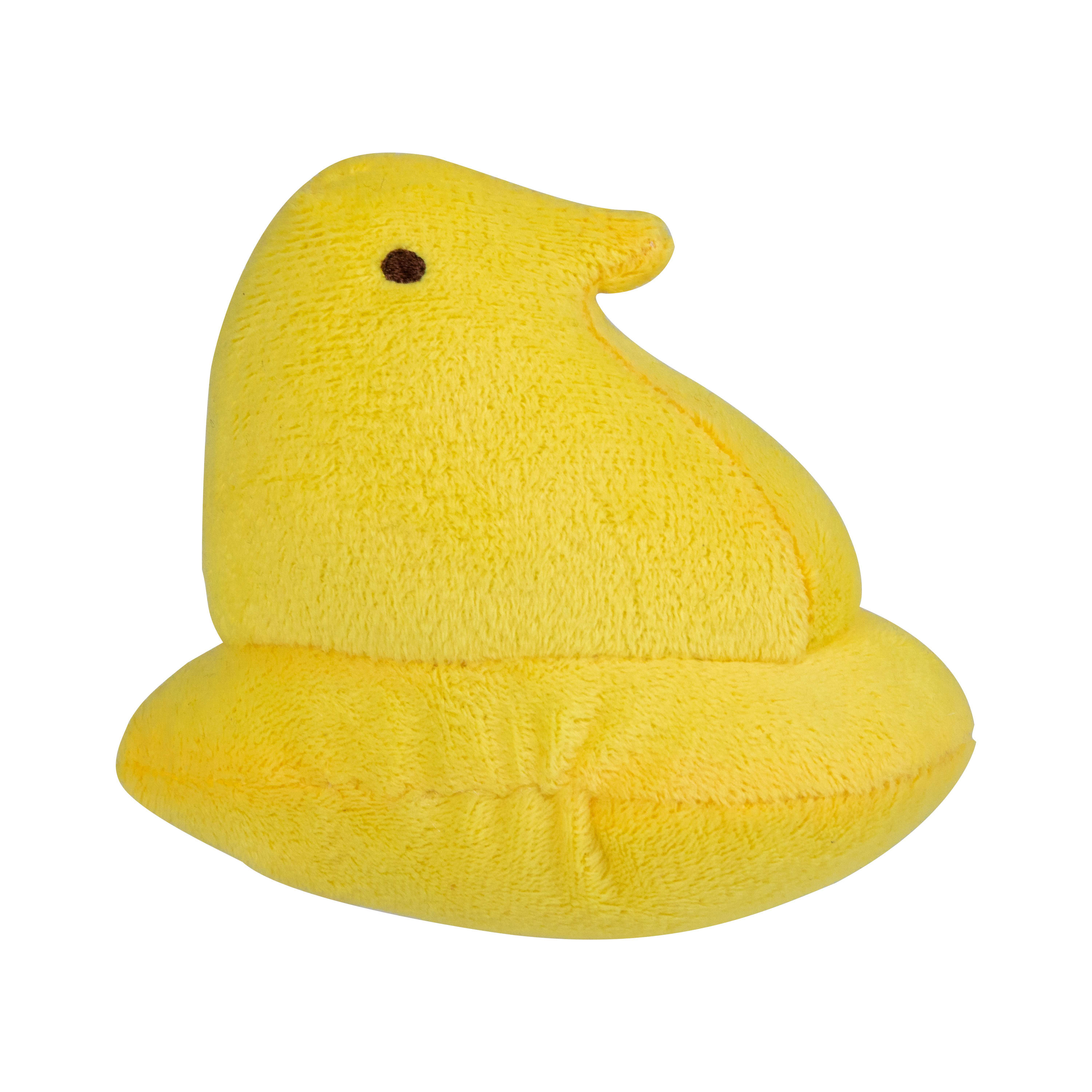 yellow peep bunny plush