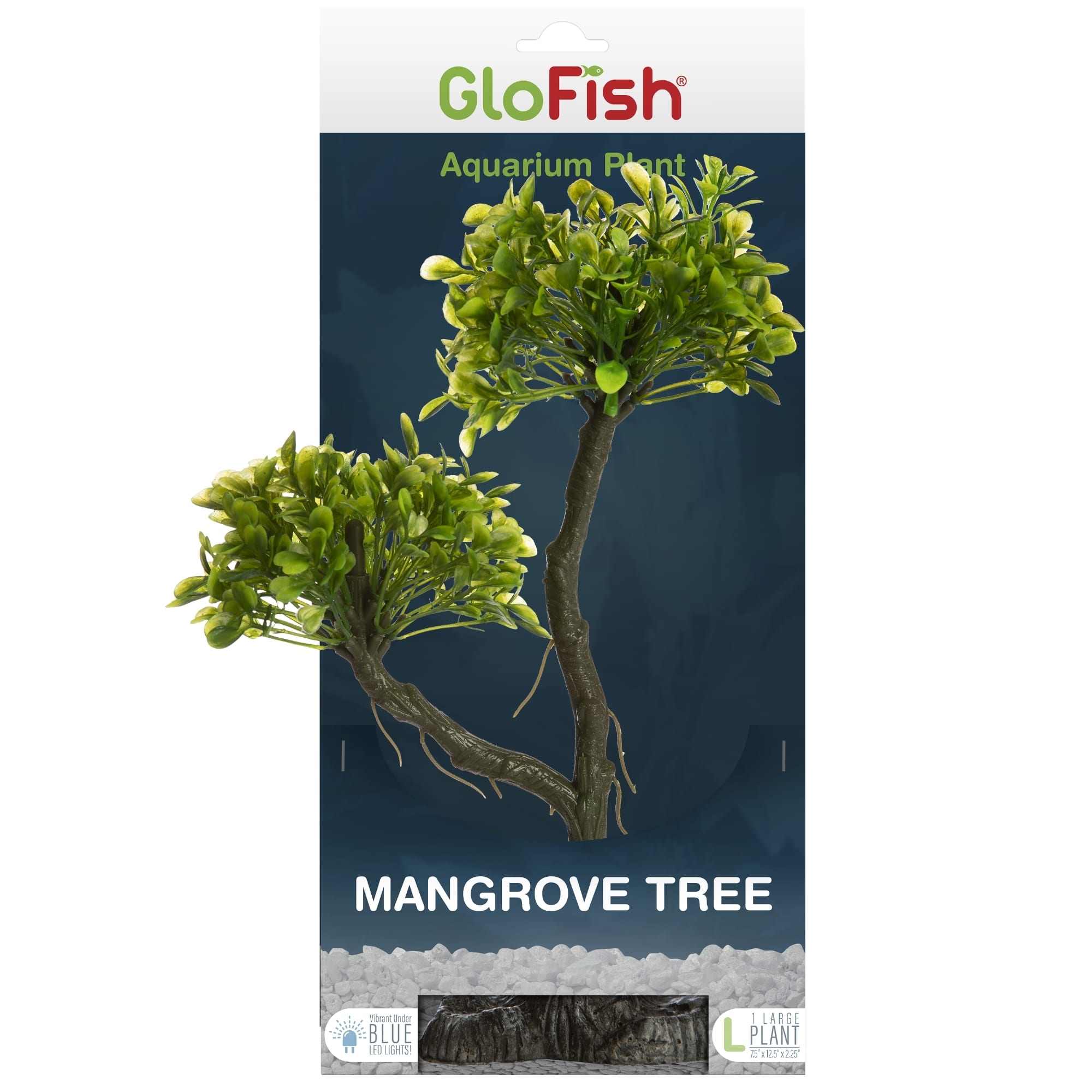 55 gallons freshwater fish tank (mostly fish and non-living decorations) -  Mangrove Forest