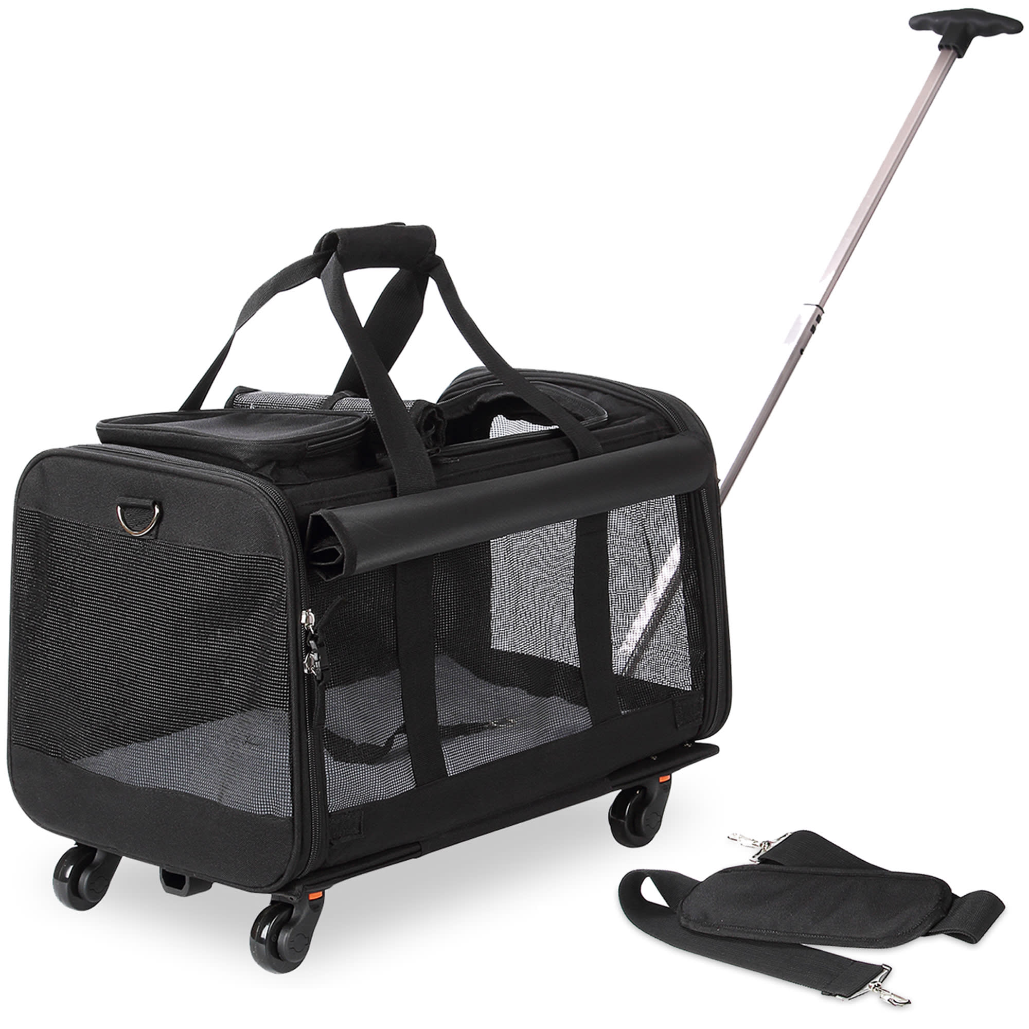 kopeks-black-pet-carrier-with-detachable-wheels-20-l-x-13-w-x-11-5