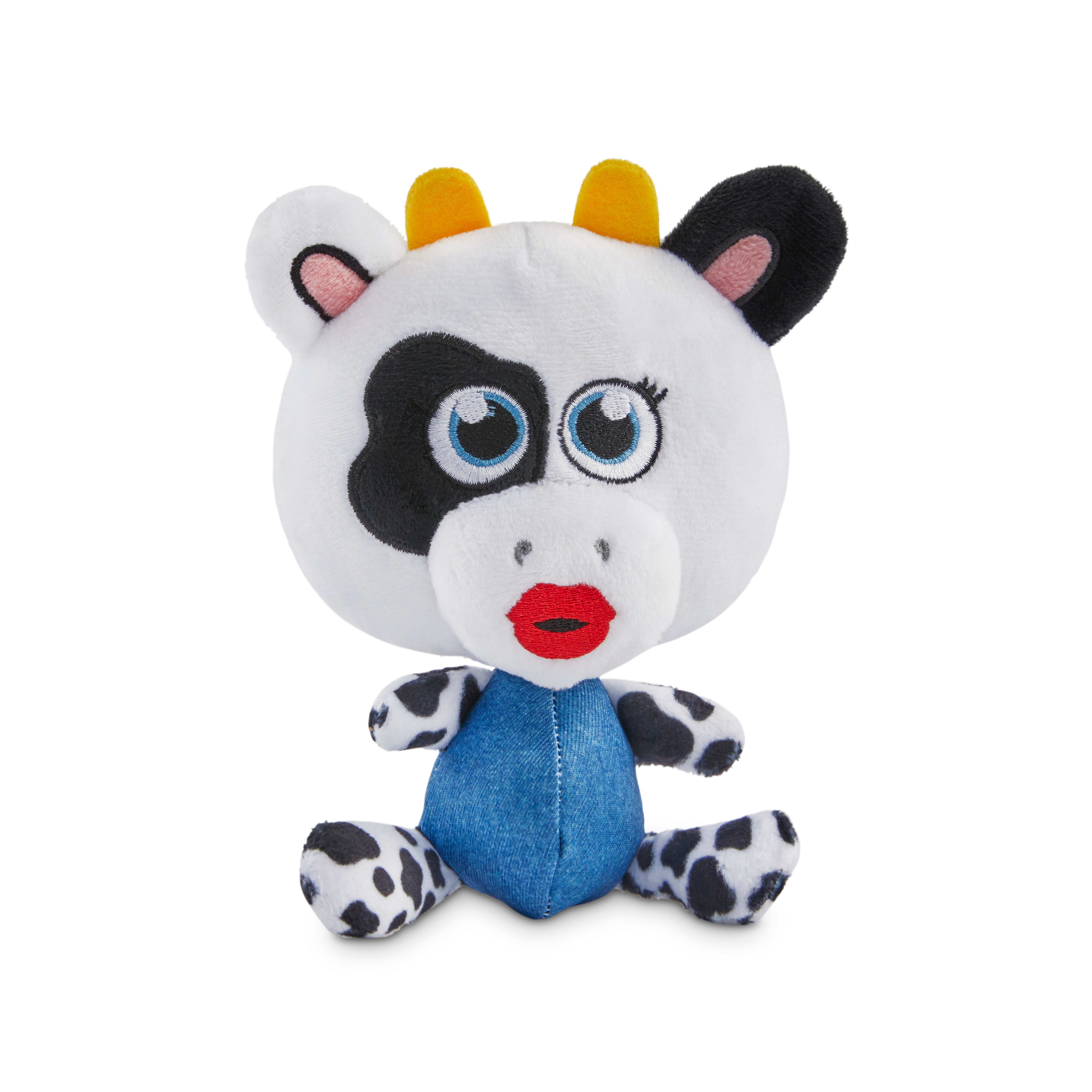 small stuffed cow