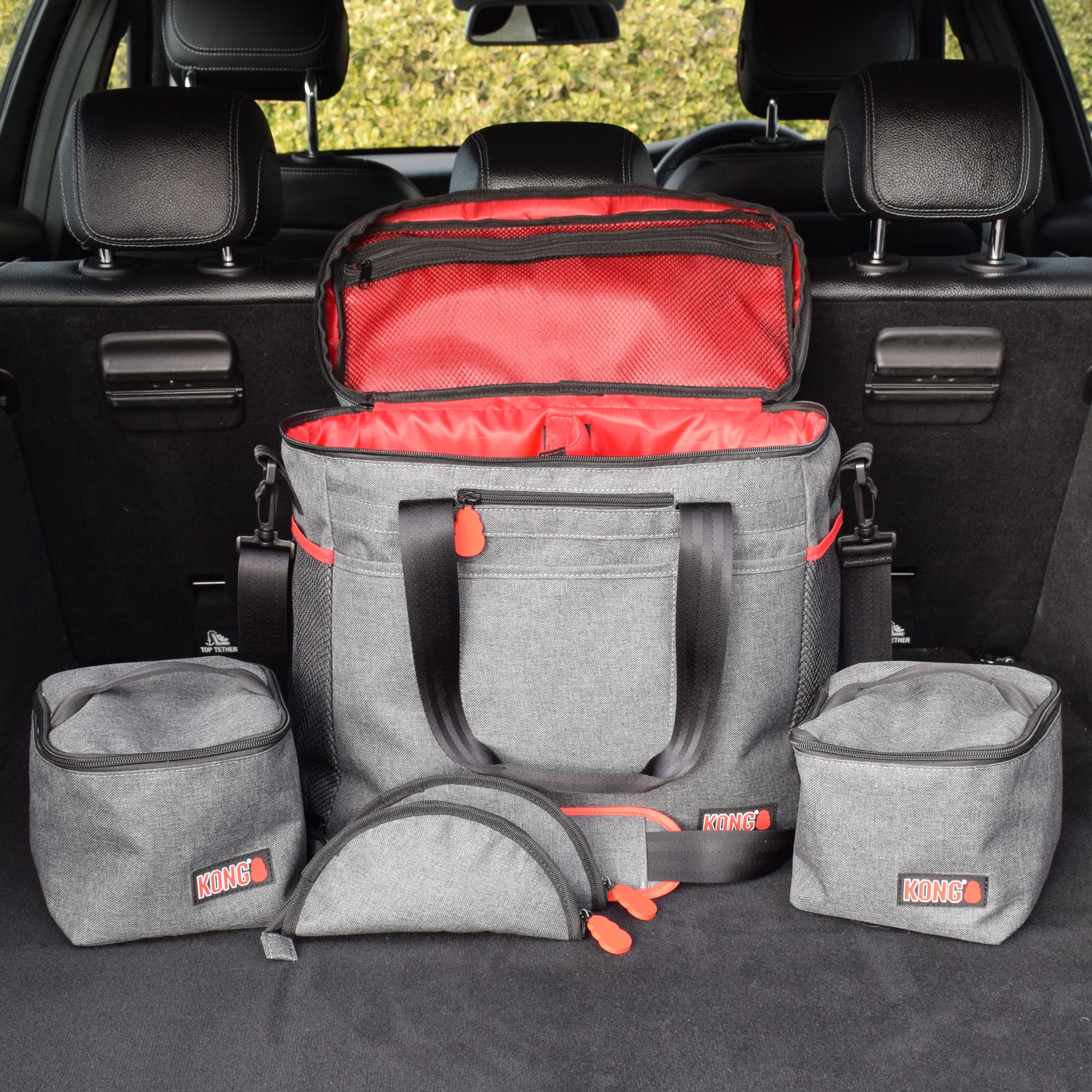 KONG 5 Piece Dog Travel Bag Set for All Breed Sizes from Petco