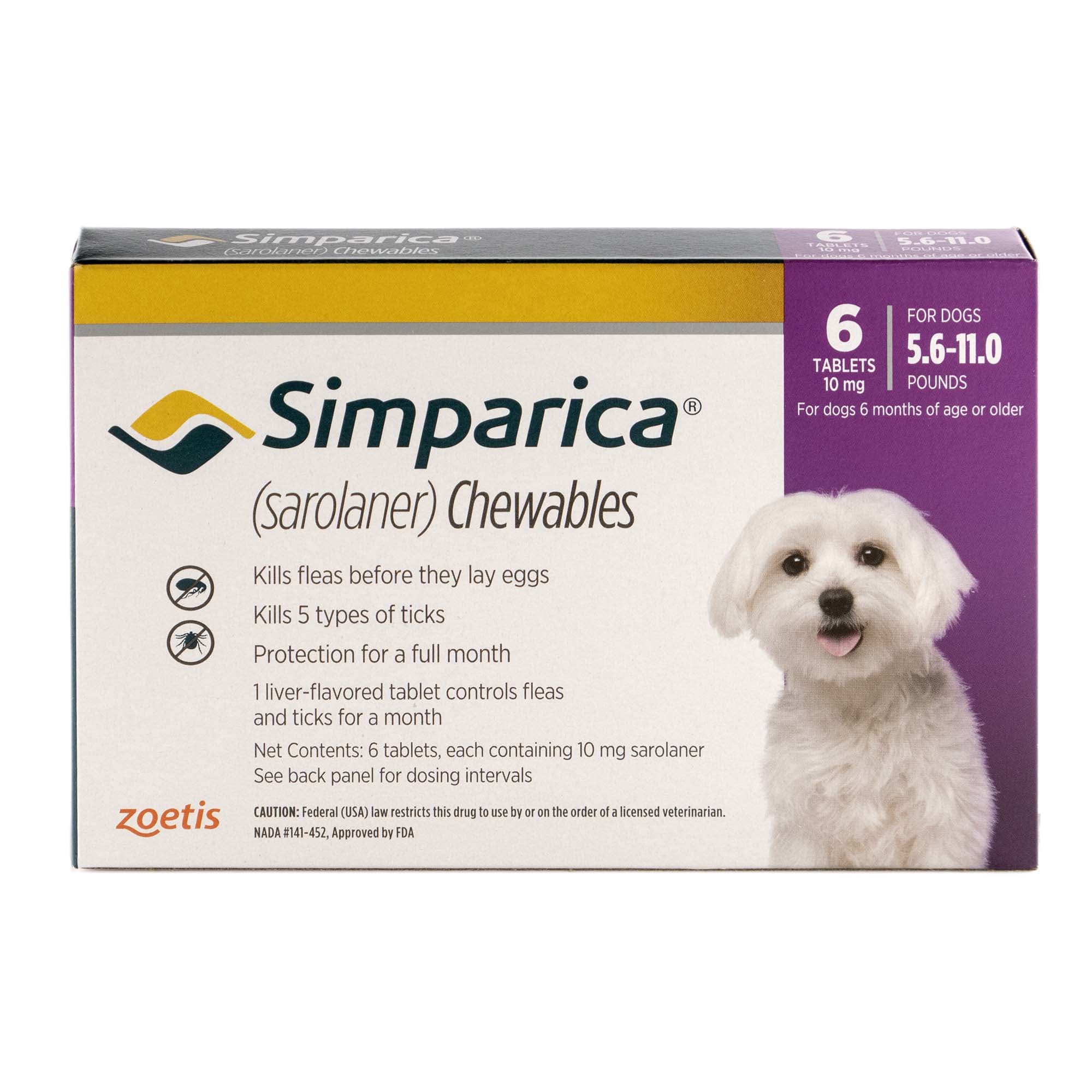 Up George Stevenson hole Simparica Chewable for Dogs 5.6-11 lbs, 3 Month Supply | Petco