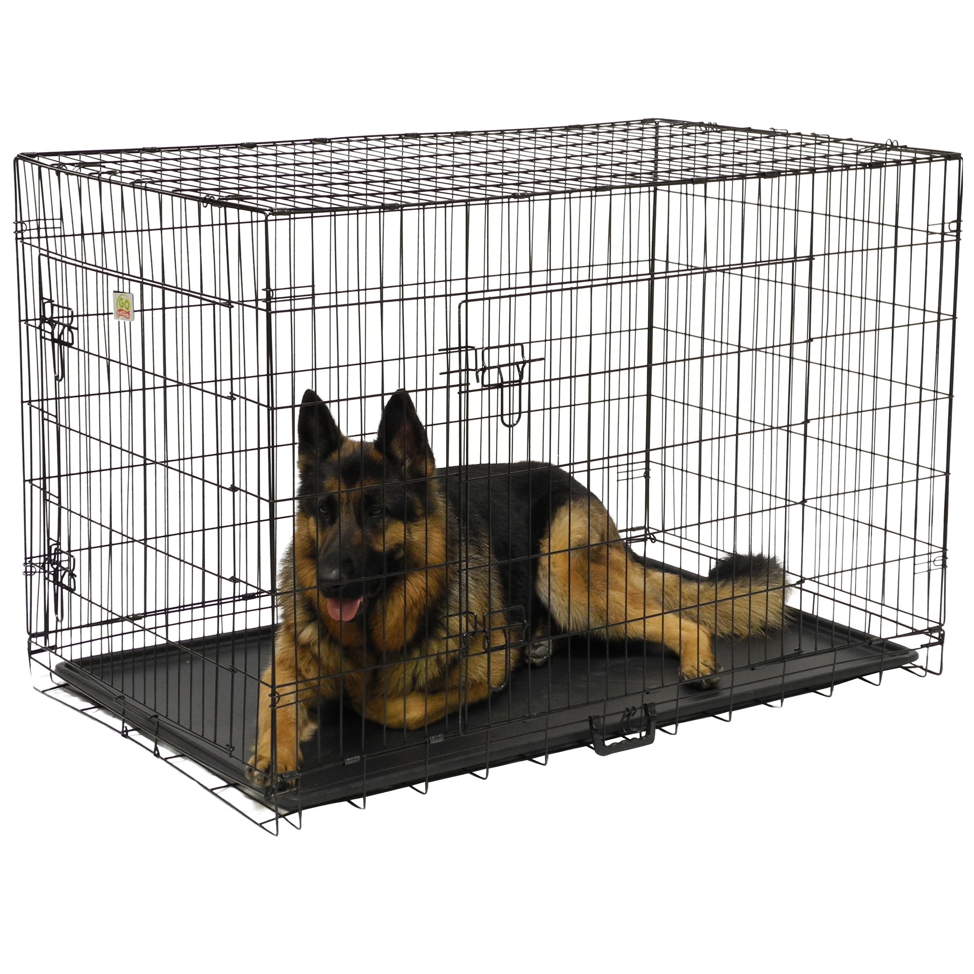 Go Pet Club Foldable Metal Dog Crate, 48" L X 29" W X 32" H Petco