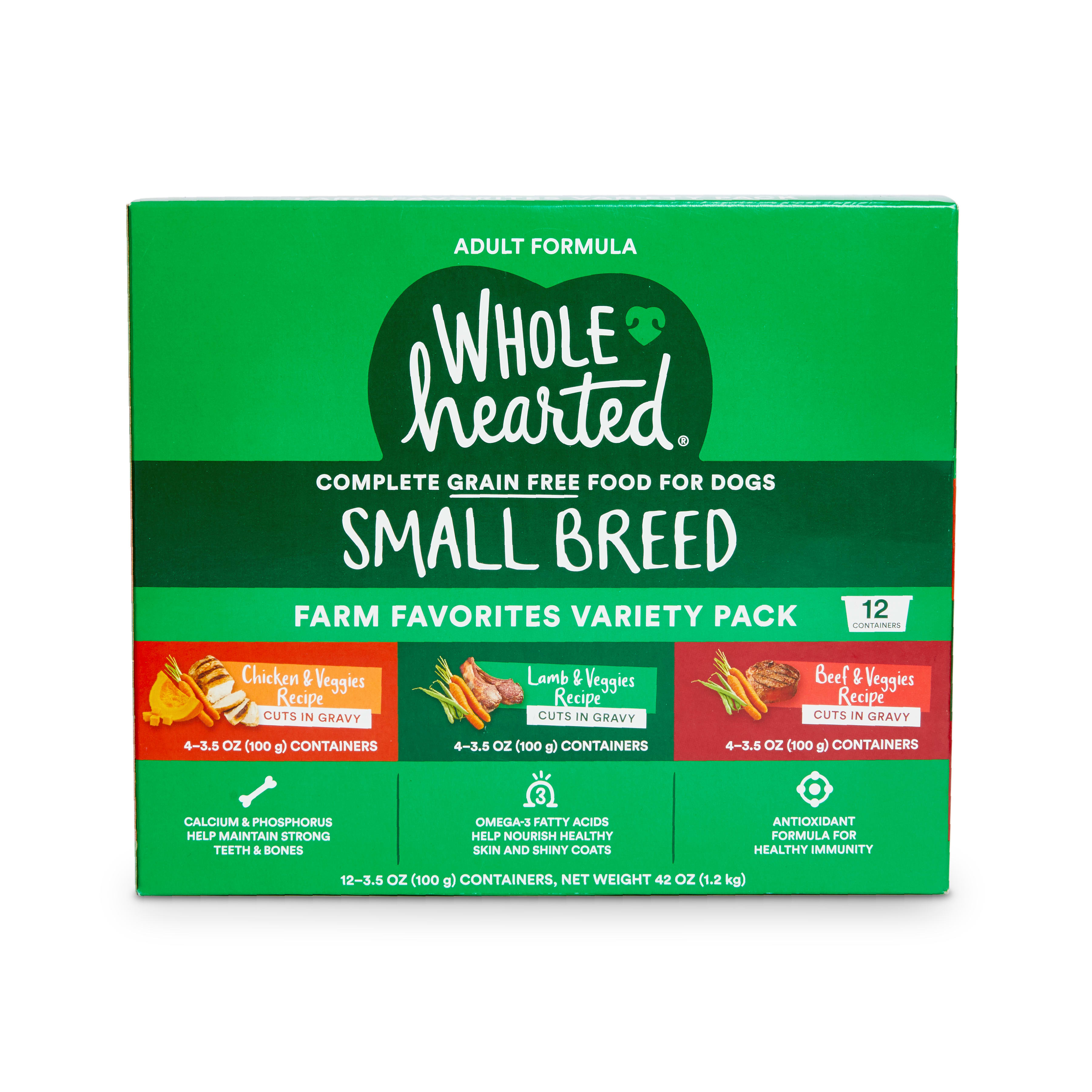 Wholehearted small breed dog hot sale food