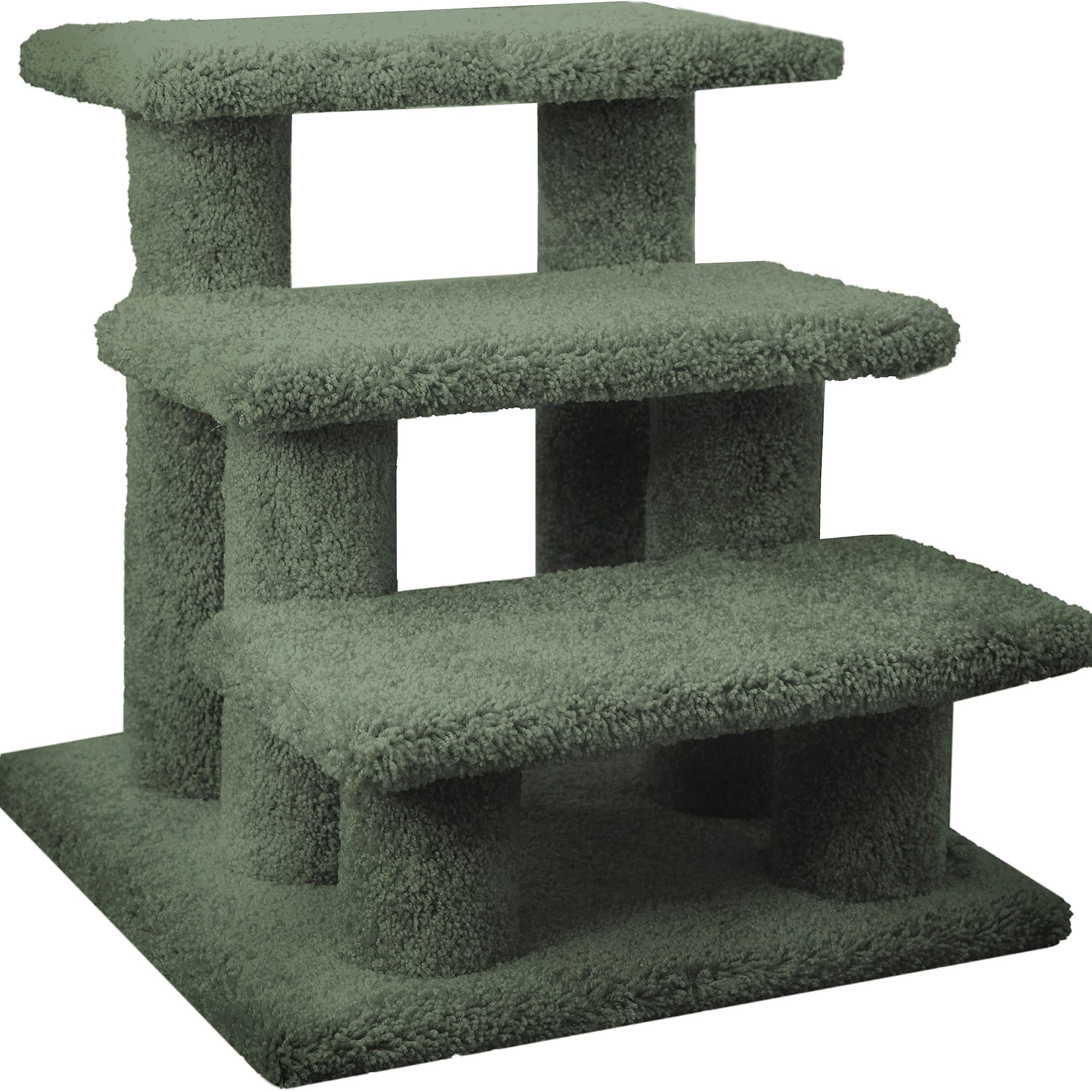 Carpeted cat hot sale stairs