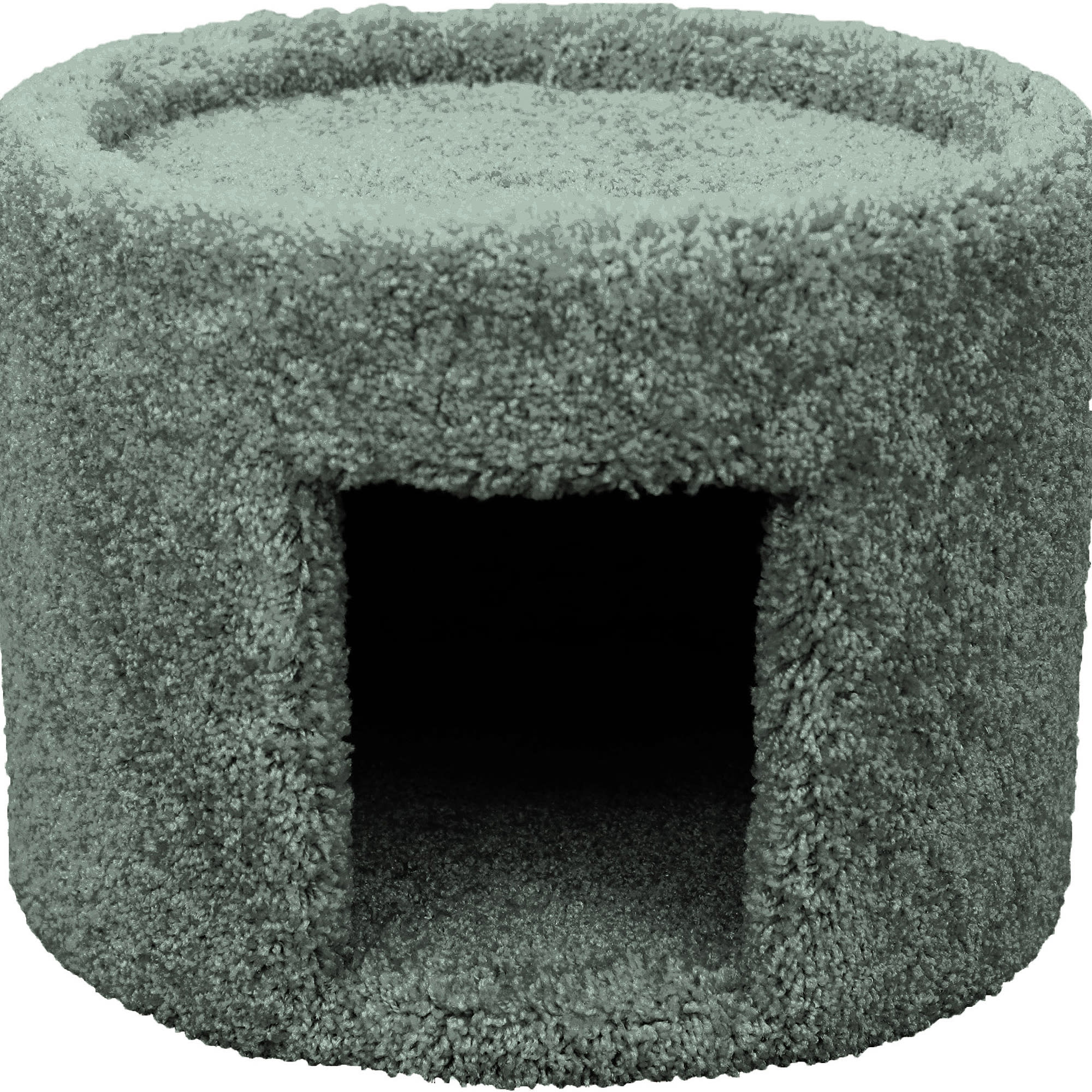 New Cat Condos Premier Green Cat Cave & Lounge 13"