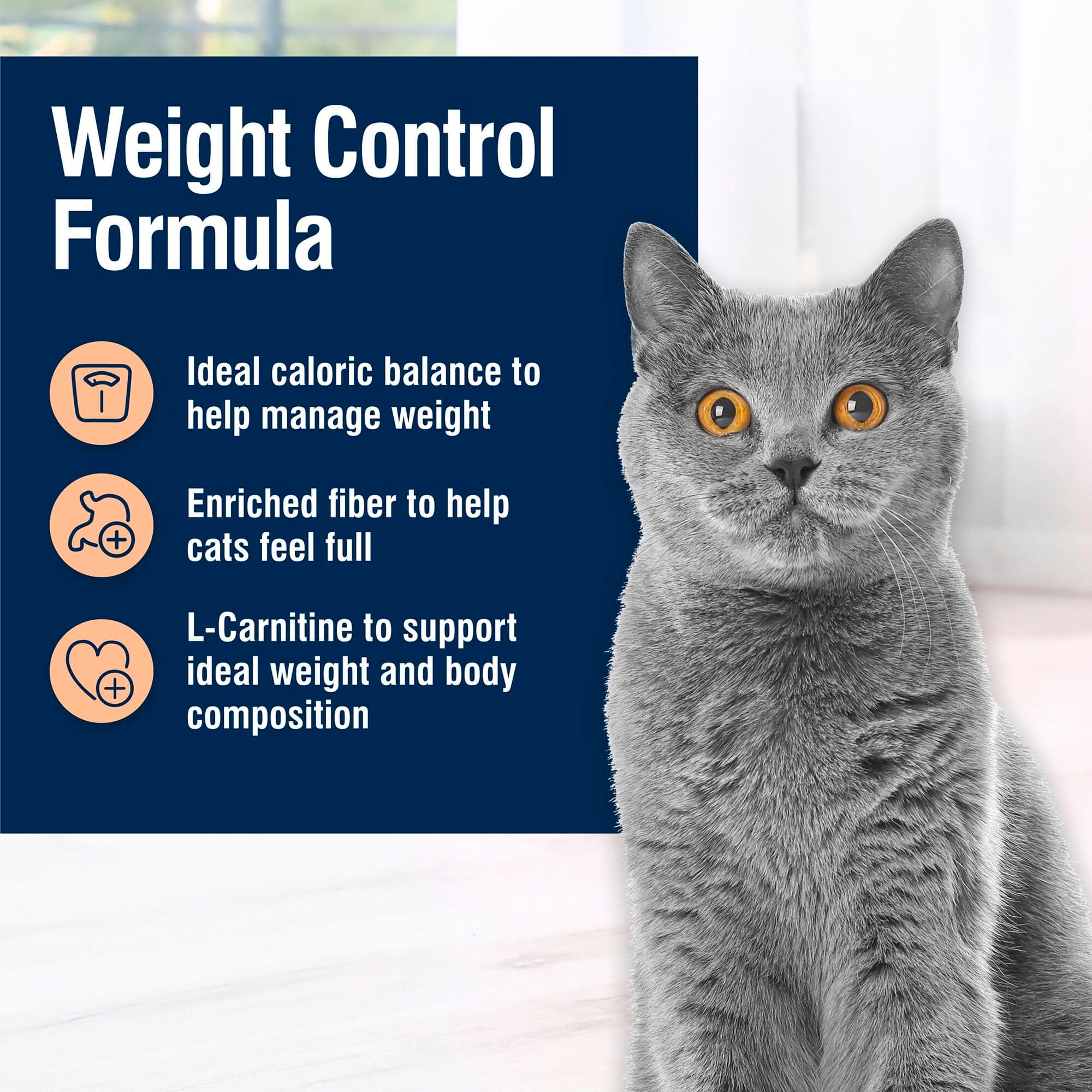 Blue Buffalo True Solutions Healthy Weight Natural Weight Control Chicken  Adult Dry Cat Food, 11 lbs
