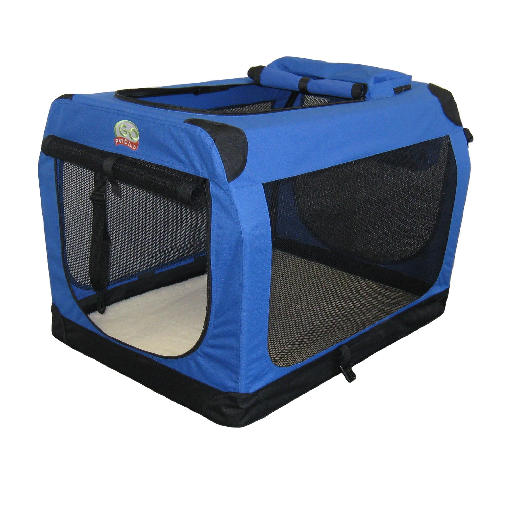 32 Inch Soft Sided Folding Crate Pet Carrier 