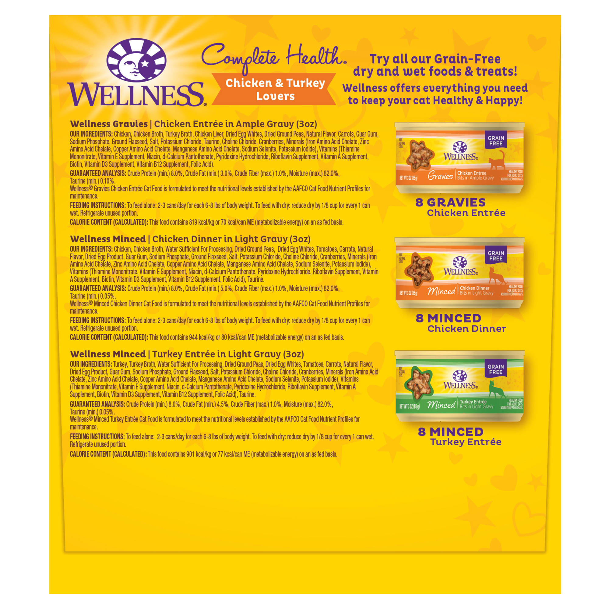 Wellness® Good Kitty® Paté 24-Count Variety Pack