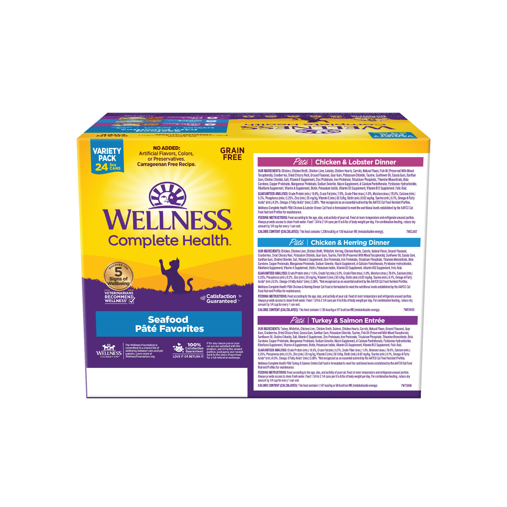 Wellness® Good Kitty® Paté 24-Count Variety Pack