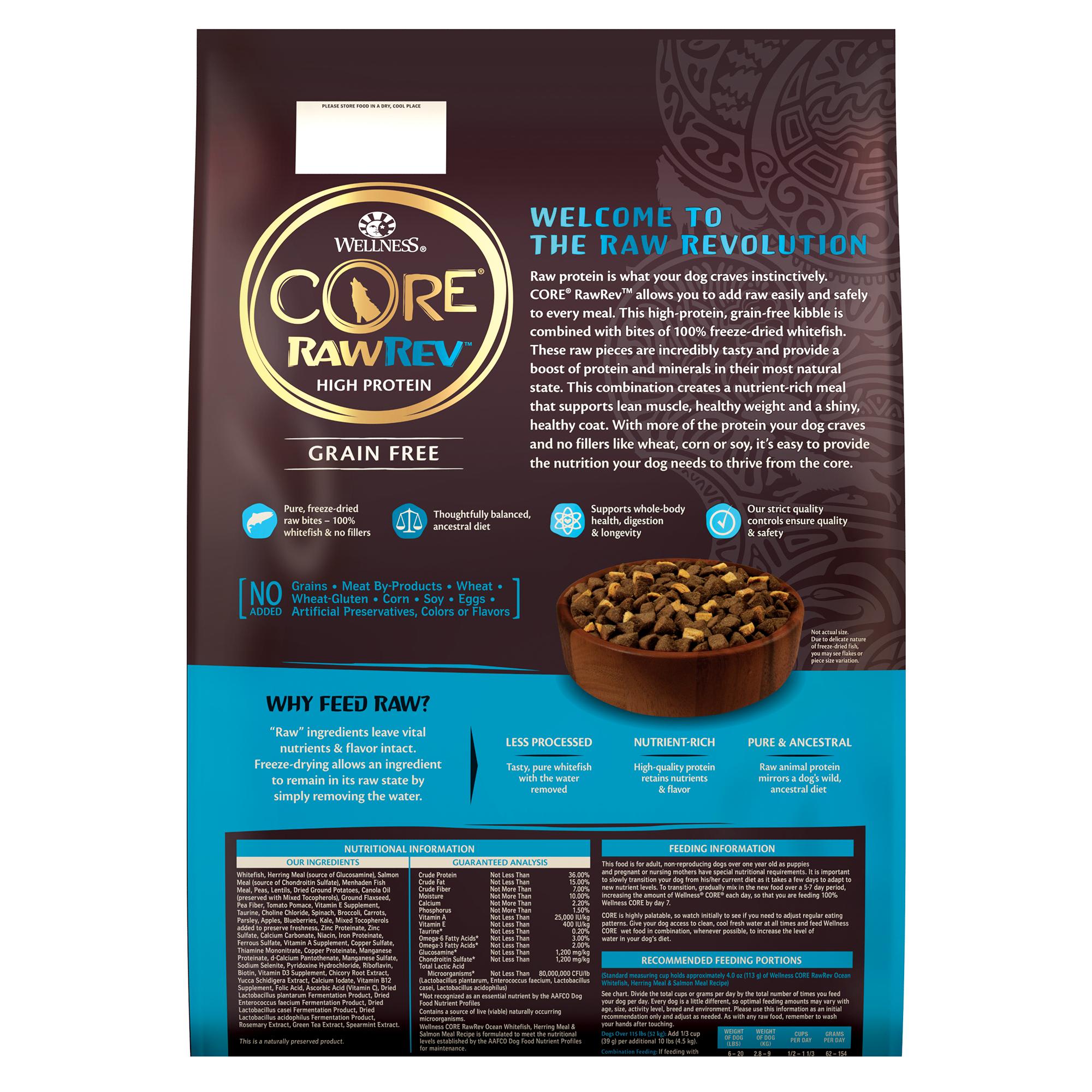 Wellness core ocean 2025 dog food reviews