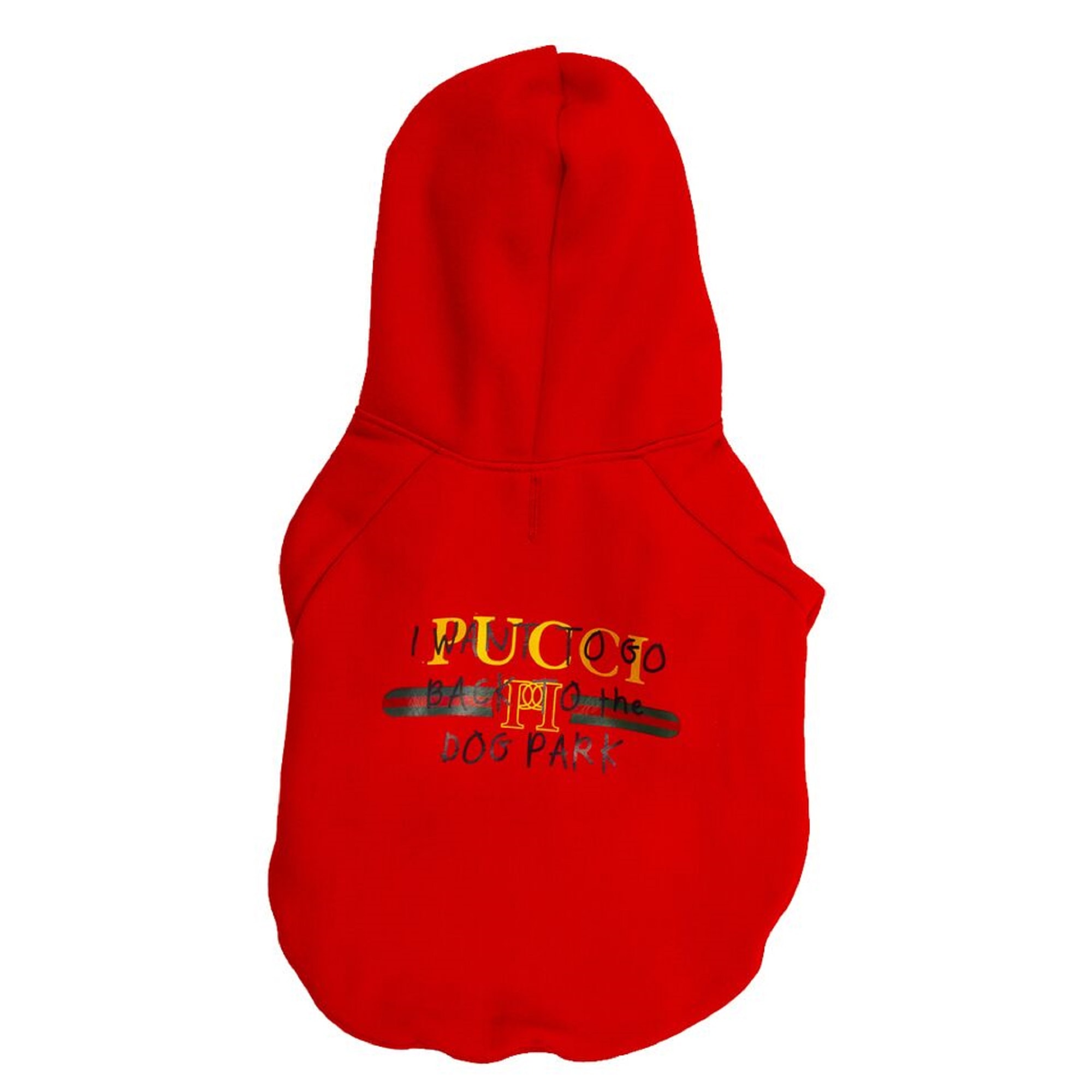 pucci dog hoodie