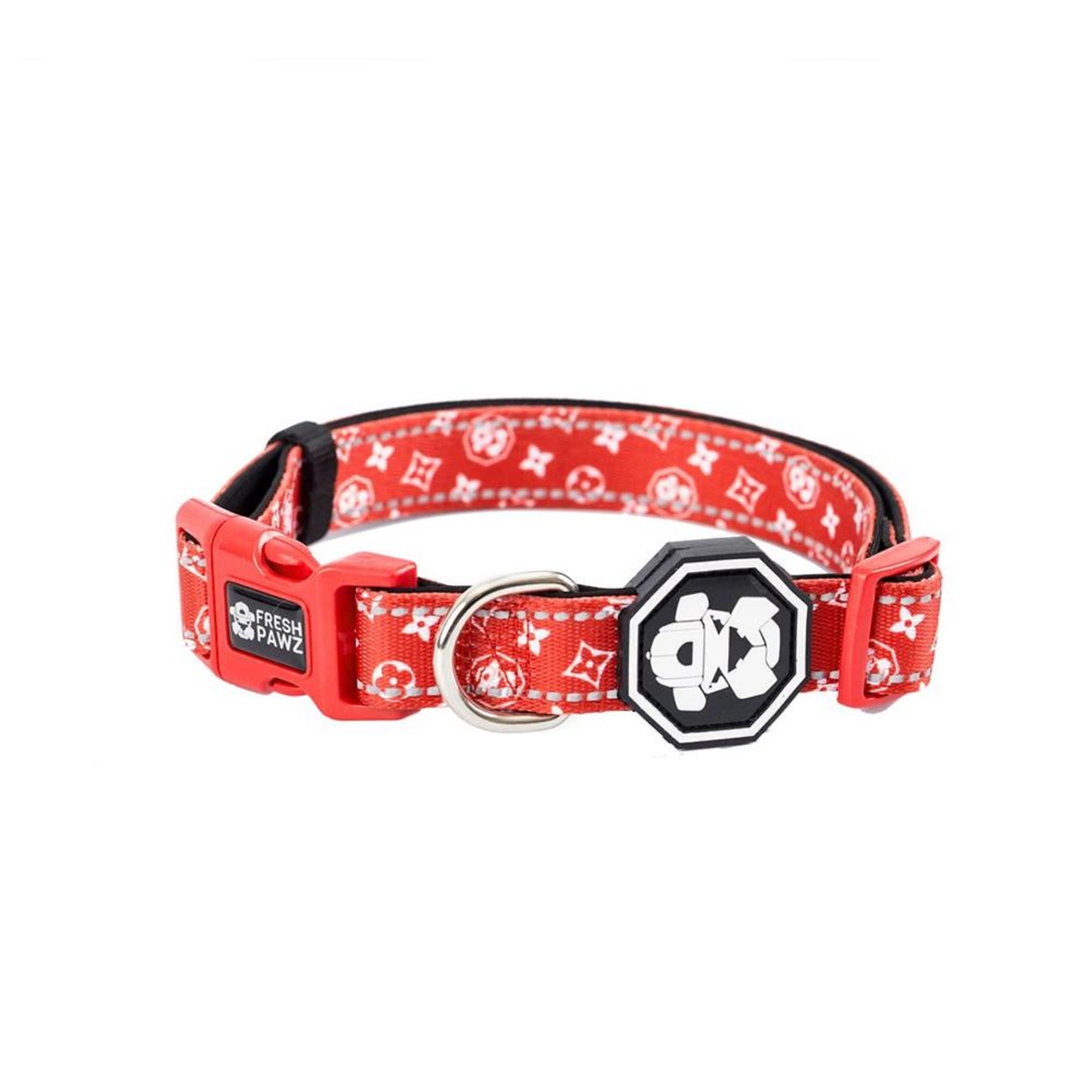 Chewy V Monogram Harness & Leash - Hype Pups - Premium Designer Dog  Clothing and Accessories