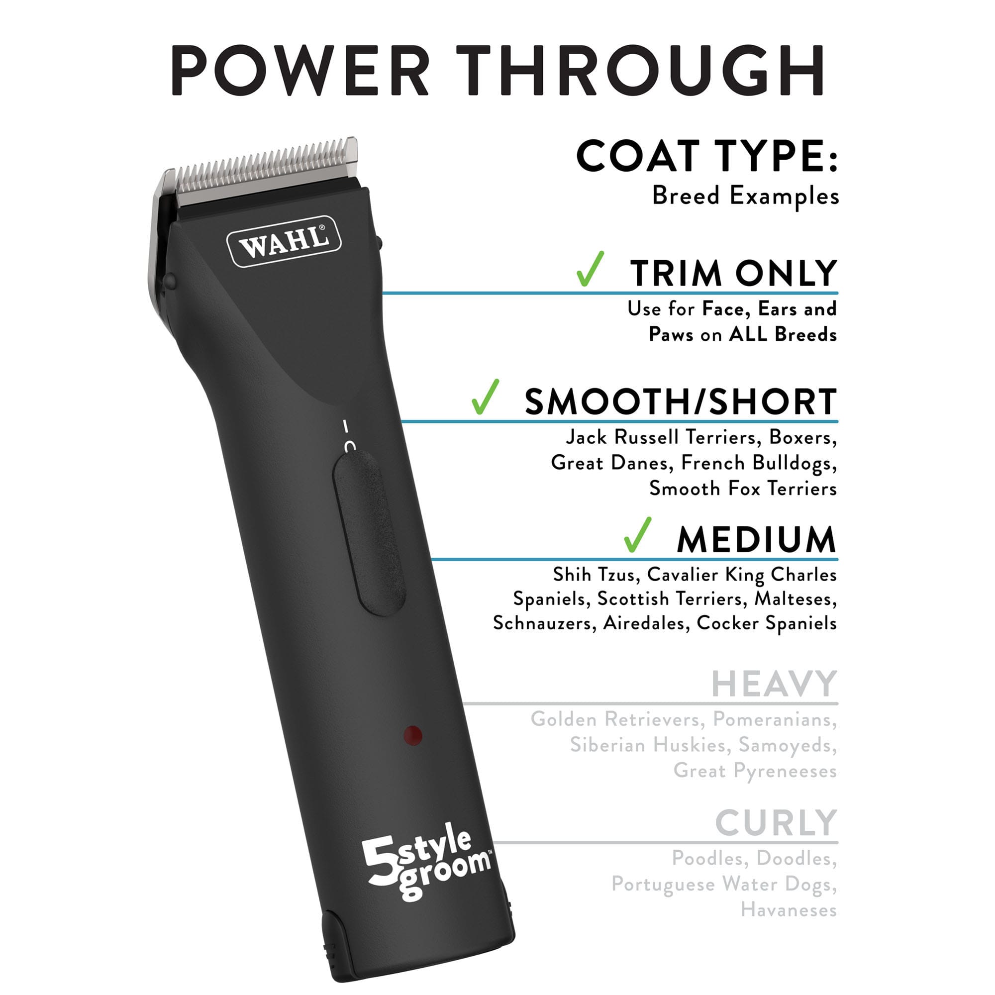 Wahl super groom outlet cordless clipper