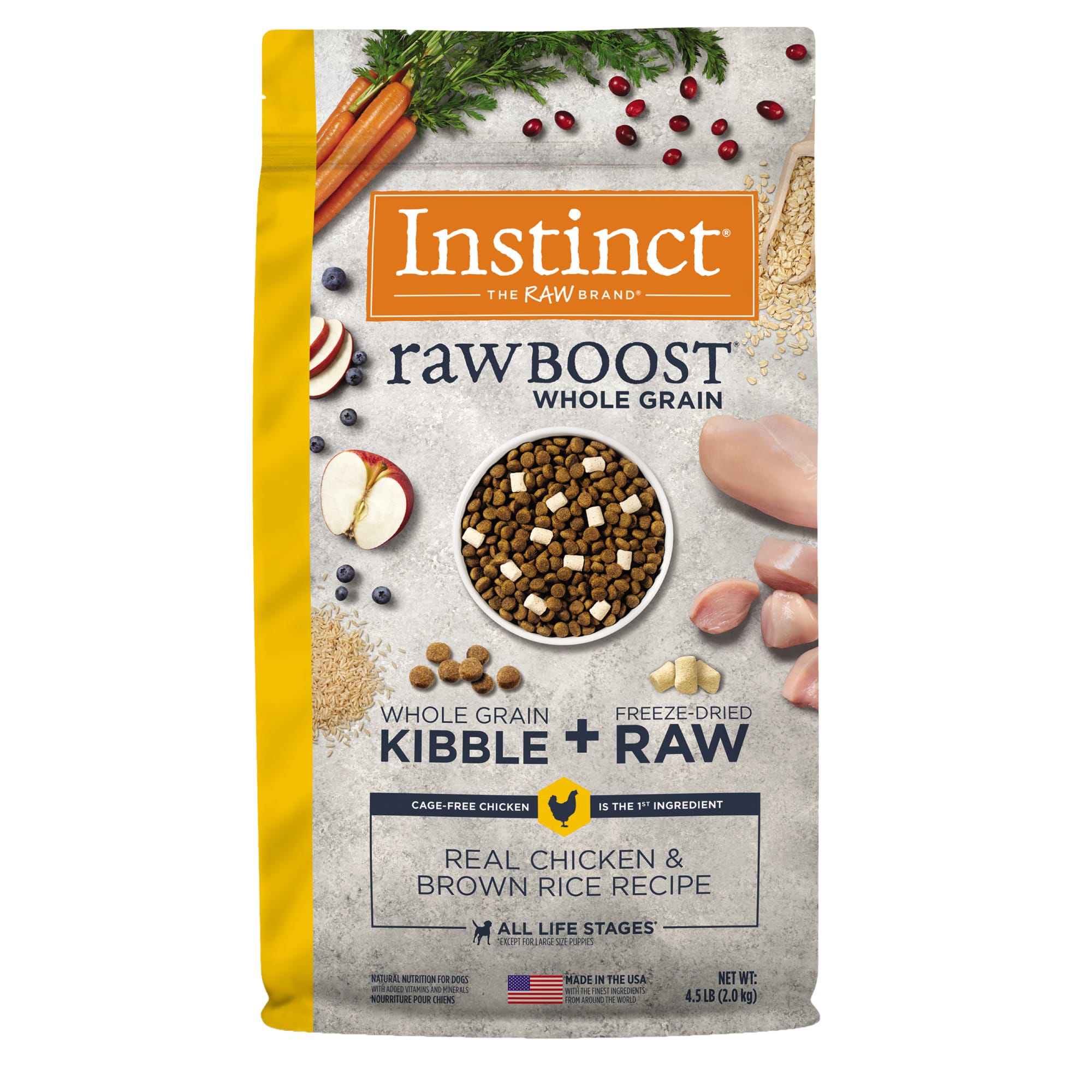 Instinct raw limited store ingredient dog food